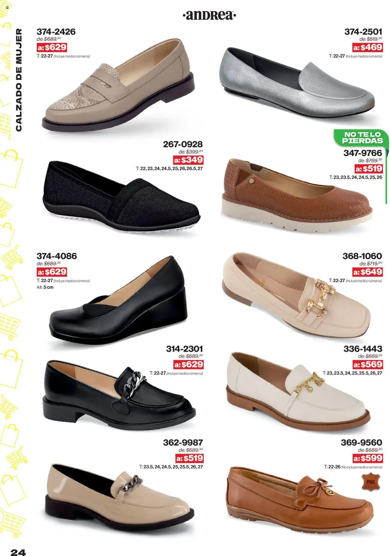 Nuevas ofertas de Andrea válidas en toda la República Mexicana desde el 10.08.2025. ¡Encuentra las mejores ofertas en Andrea - Catálogo Outlet! | Página: 24