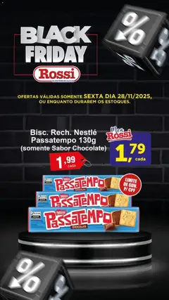 Rossi Supermercados Black Friday - Pré-Visualização do folheto da loja Rossi Supermercados, válido de 28.11.2025 | Página: 4 | Produtos: Chocolate, Açúcar