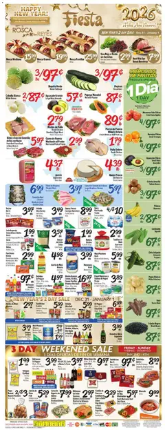 Preview of Fiesta Mart weekly ads valid from 31.12.2025 | Page: 1