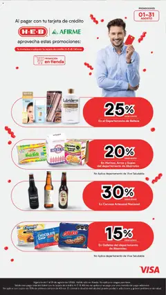 Nuevas ofertas de H-E-B válidas en toda la República Mexicana desde el 15.08.2025. ¡Encuentra las mejores ofertas en H-E-B - Folleto! | Página: 26