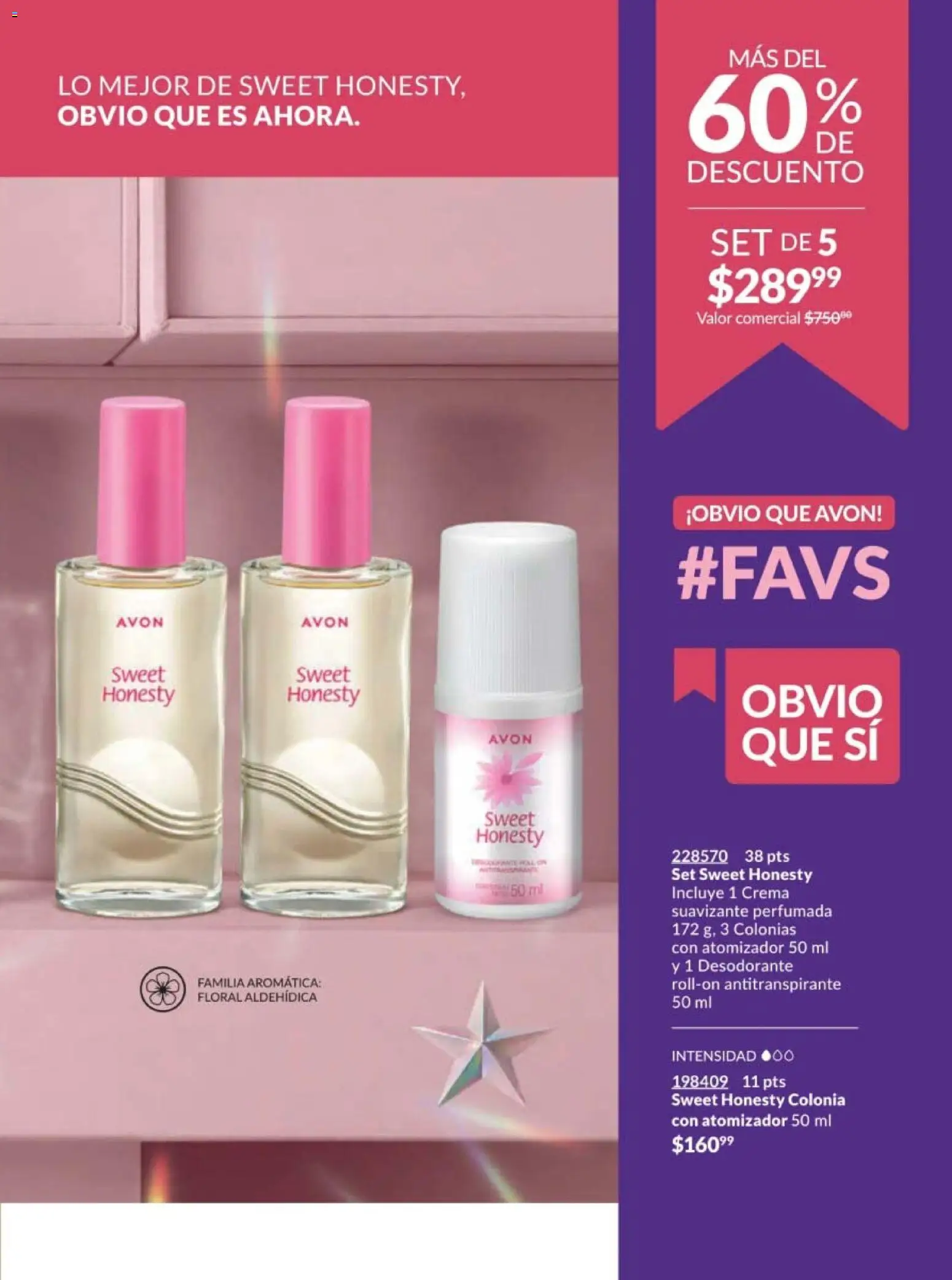 Nuevas ofertas de AVON válidas en toda la República Mexicana desde el 28.11.2025. ¡Encuentra las mejores ofertas en AVON campaña 18 2025! | Página: 45 | Productos: Desodorante, Antitranspirante, Crema, Suavizante