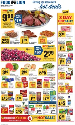 Preview of Food Lion weekly ads valid from 30.07.2025