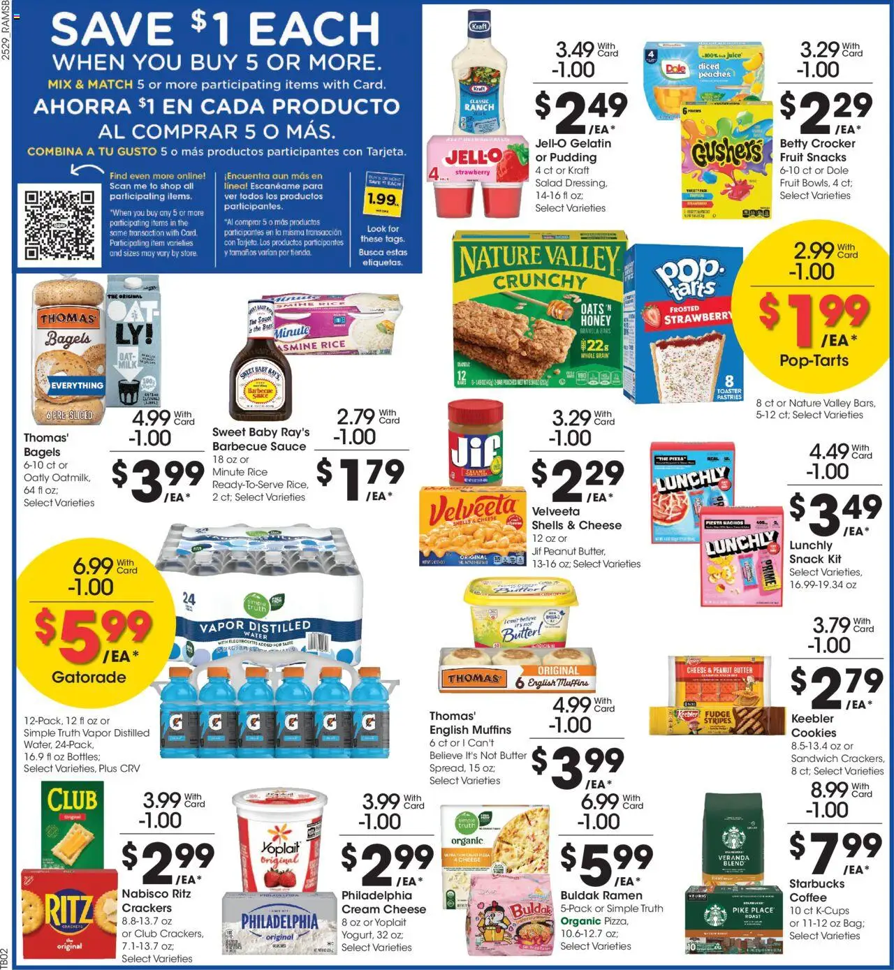 Ralphs Weekly Ad - valid from 20.08.2025 | Page: 4 | Products: Coffee, Rice, Cookies, Salad