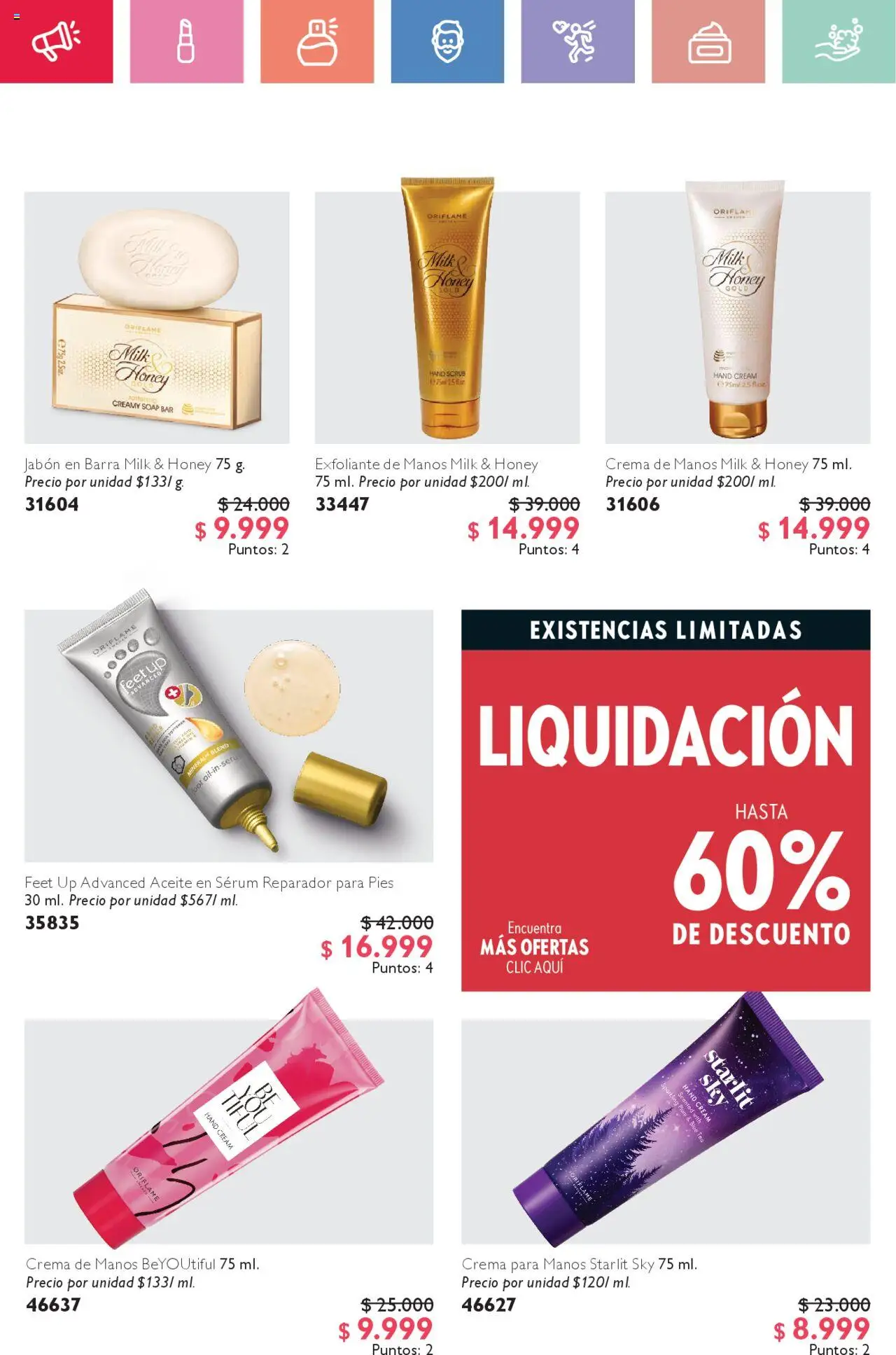 Oriflame revista - valida desde el 02.08.2025 | Página: 71 | Productos: Crema, Serum, Crema de manos, Jabón