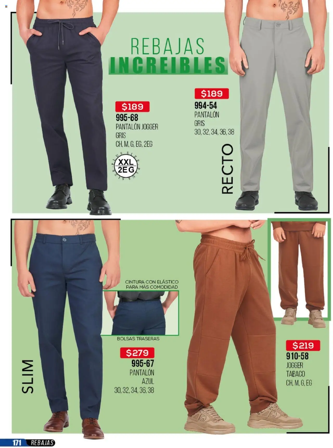 Nuevas ofertas de Cklass válidas en toda la República Mexicana desde el 30.05.2025. ¡Encuentra las mejores ofertas en Cklass catálogo Rebajas Ropa! | Página: 172