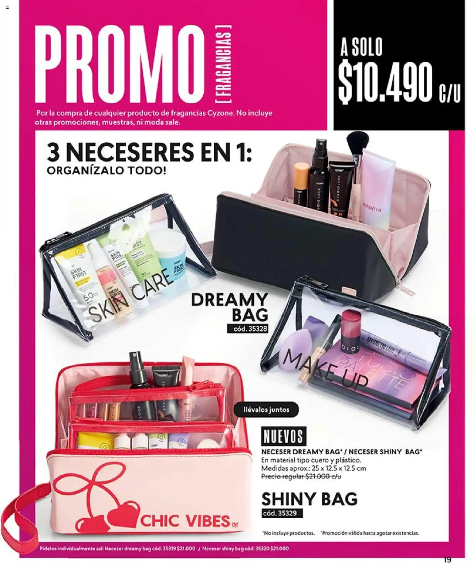 Catálogo CyZone Campaña 8 │ válido desde el 29.04.2026 | Página: 19 | Productos: Neceser