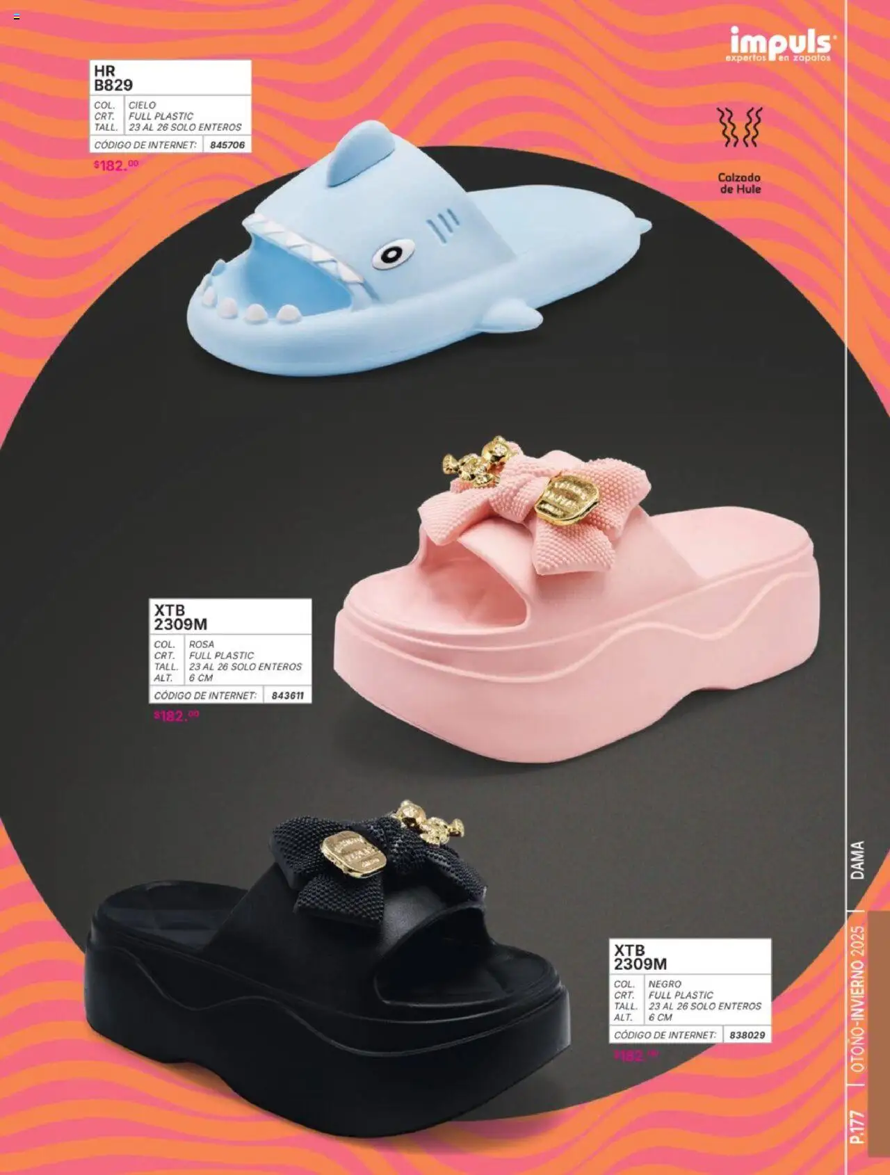 Nuevas ofertas de Impuls válidas en toda la República Mexicana desde el 07.07.2025. ¡Encuentra las mejores ofertas en Impuls catálogo Dama Otoño-Invierno 2025! | Página: 179 | Productos: Zapatos