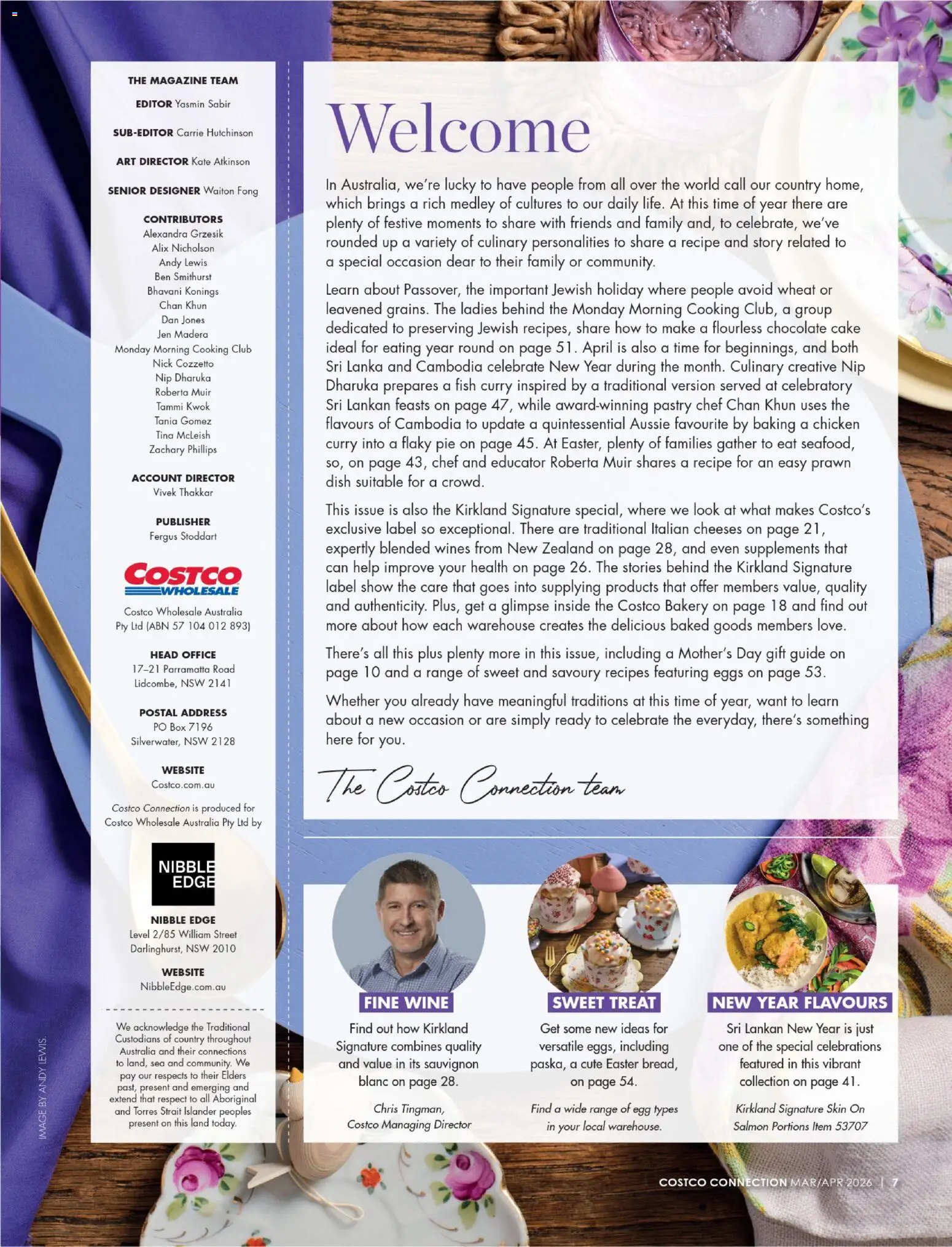 Costco catalogue - valid from 01.03.2026 | Page: 7 | Products: Eggs, Chocolate, Wine, Bakery