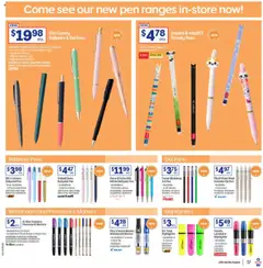 Officeworks catalogue - valid from 07.08.2025 | Page: 17 | Products: Highlighter, Brush, Novelty