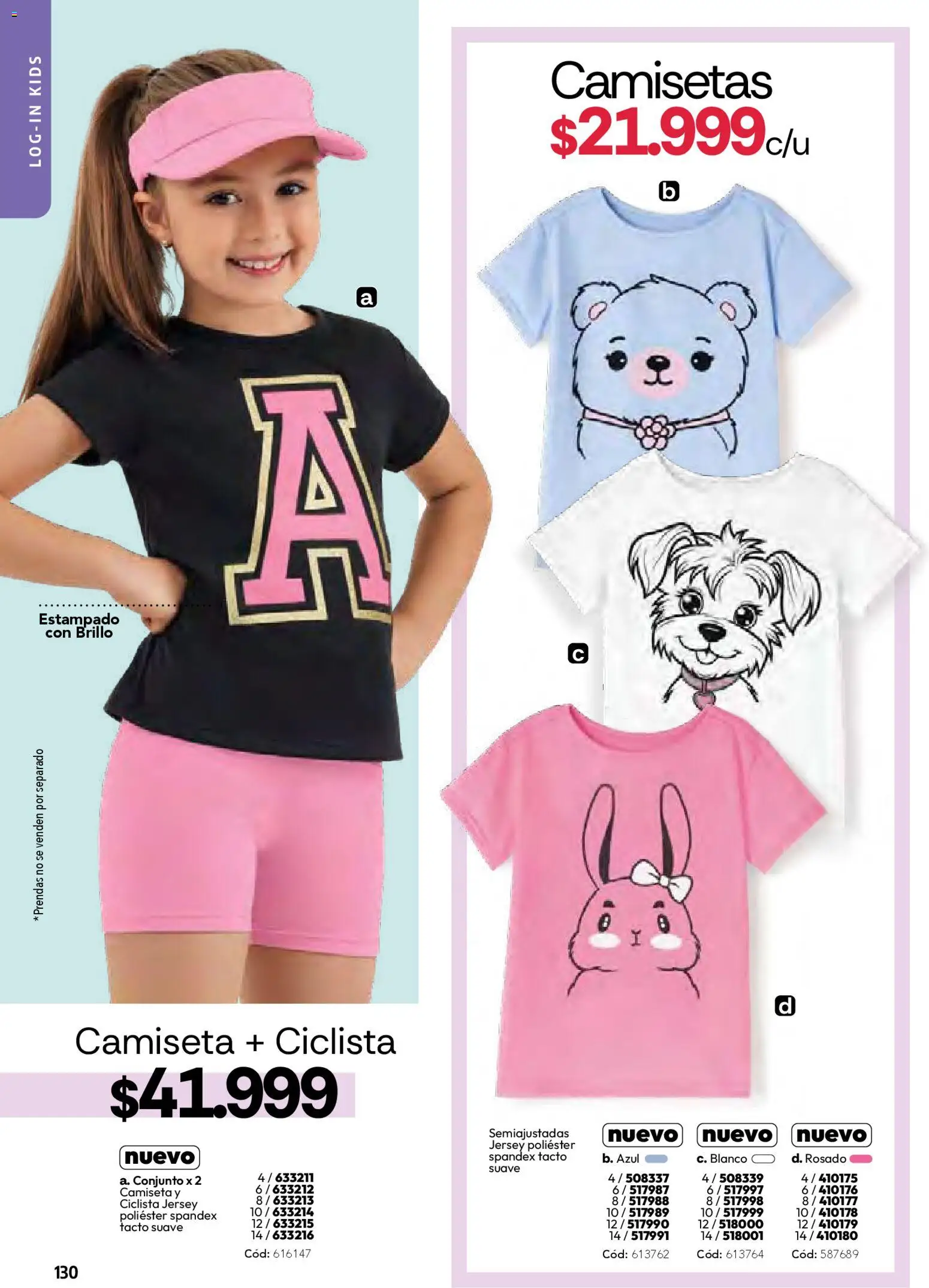 Pacifika revista - valida desde el 01.04.2026 | Página: 130 | Productos: Brillo, Camiseta, Conjunto