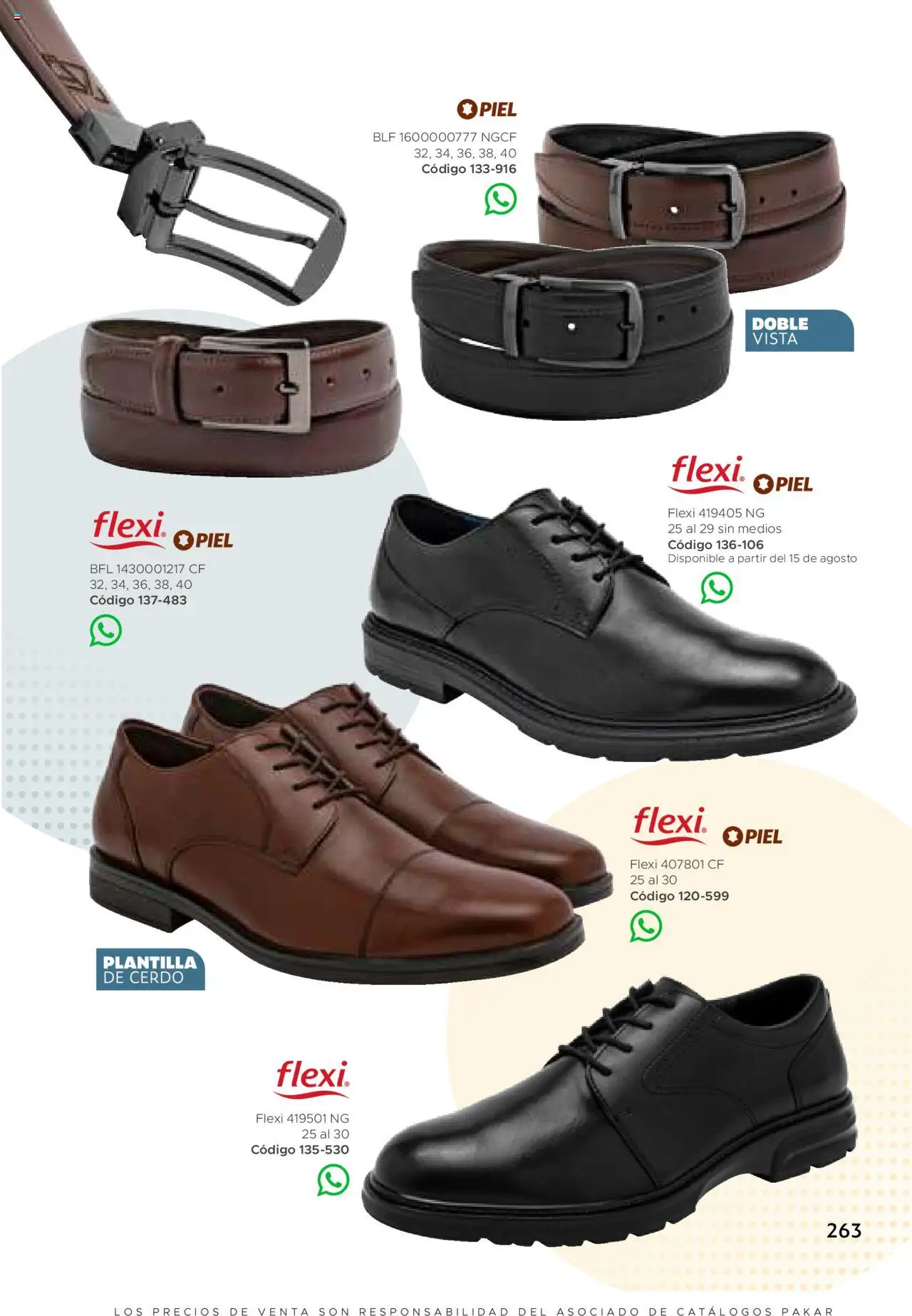 Nuevas ofertas de SC Pakar válidas en toda la República Mexicana desde el 24.07.2025. ¡Encuentra las mejores ofertas en SC Pakar - Catálogo Hombre otoño / invierno! | Página: 263 | Productos: Cerdo