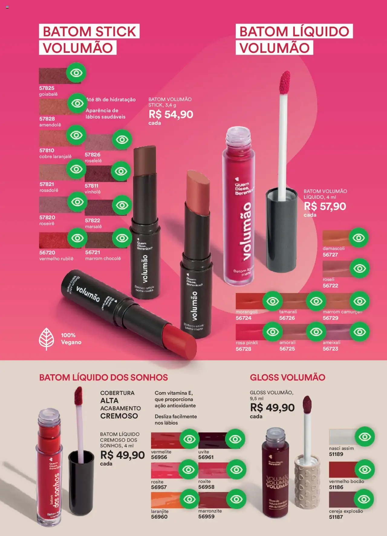 O Boticário Folheto - válido de 11.08.2025 | Página: 93 | Produtos: Cereja, Batom
