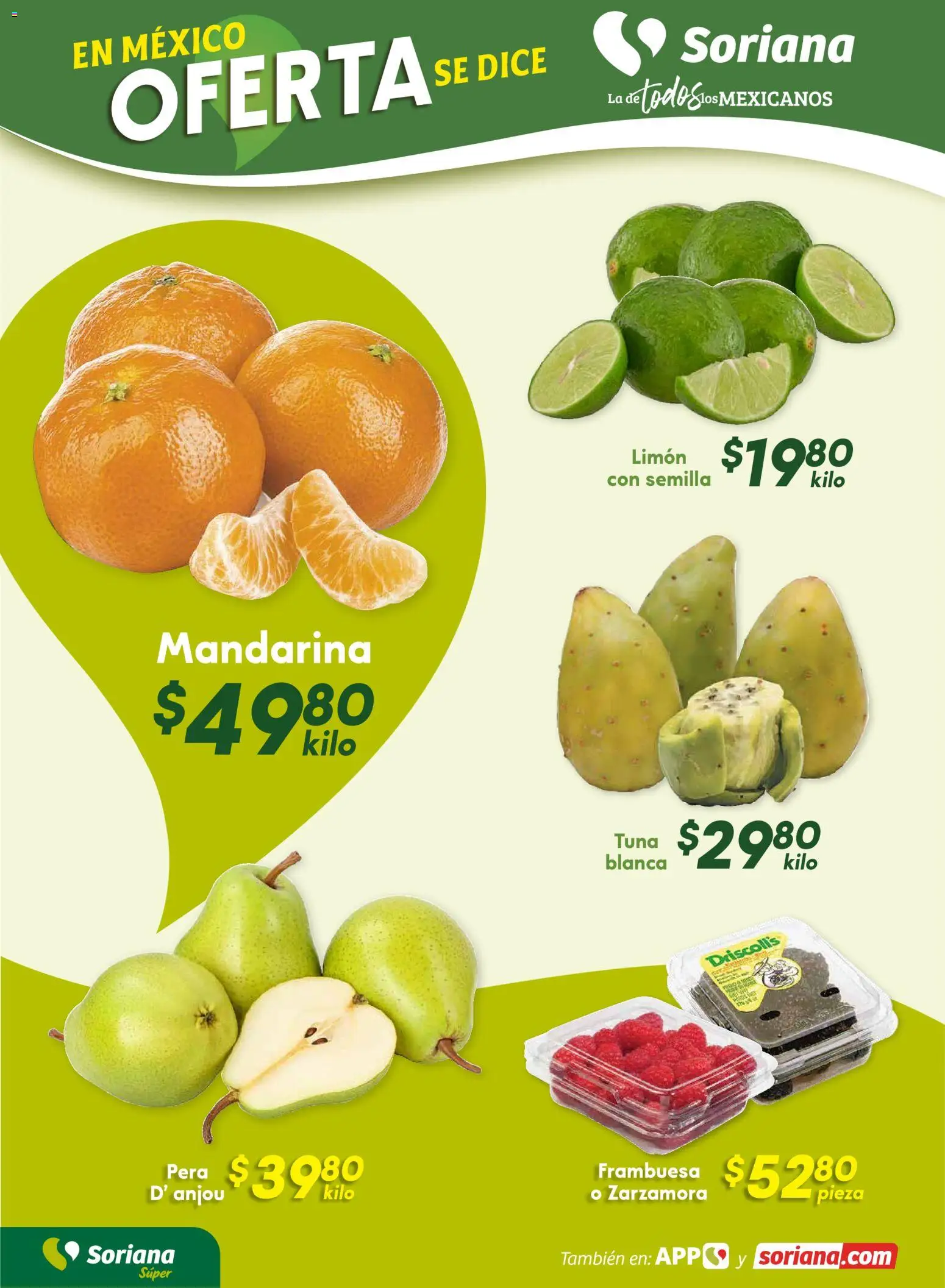 Nuevas ofertas de Soriana válidas en toda la República Mexicana desde el 07.11.2025. ¡Encuentra las mejores ofertas en Soriana - Fin de Semana Súper: Juárez! | Página: 2 | Productos: Pera, Limón
