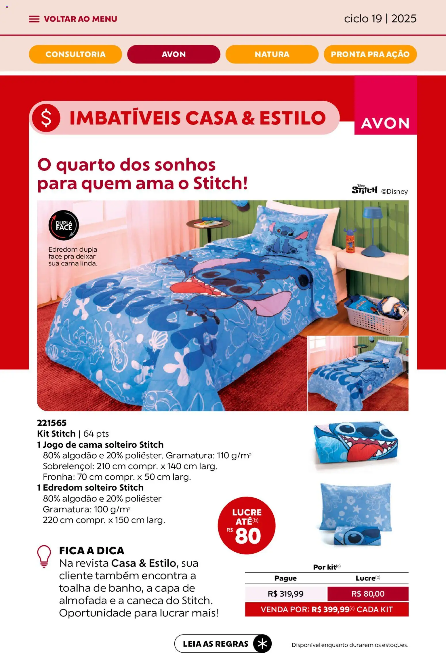 Avon Folheto - válido de 21.11.2025 | Página: 27 | Produtos: Cama, Almofada, Caneca, Fronha