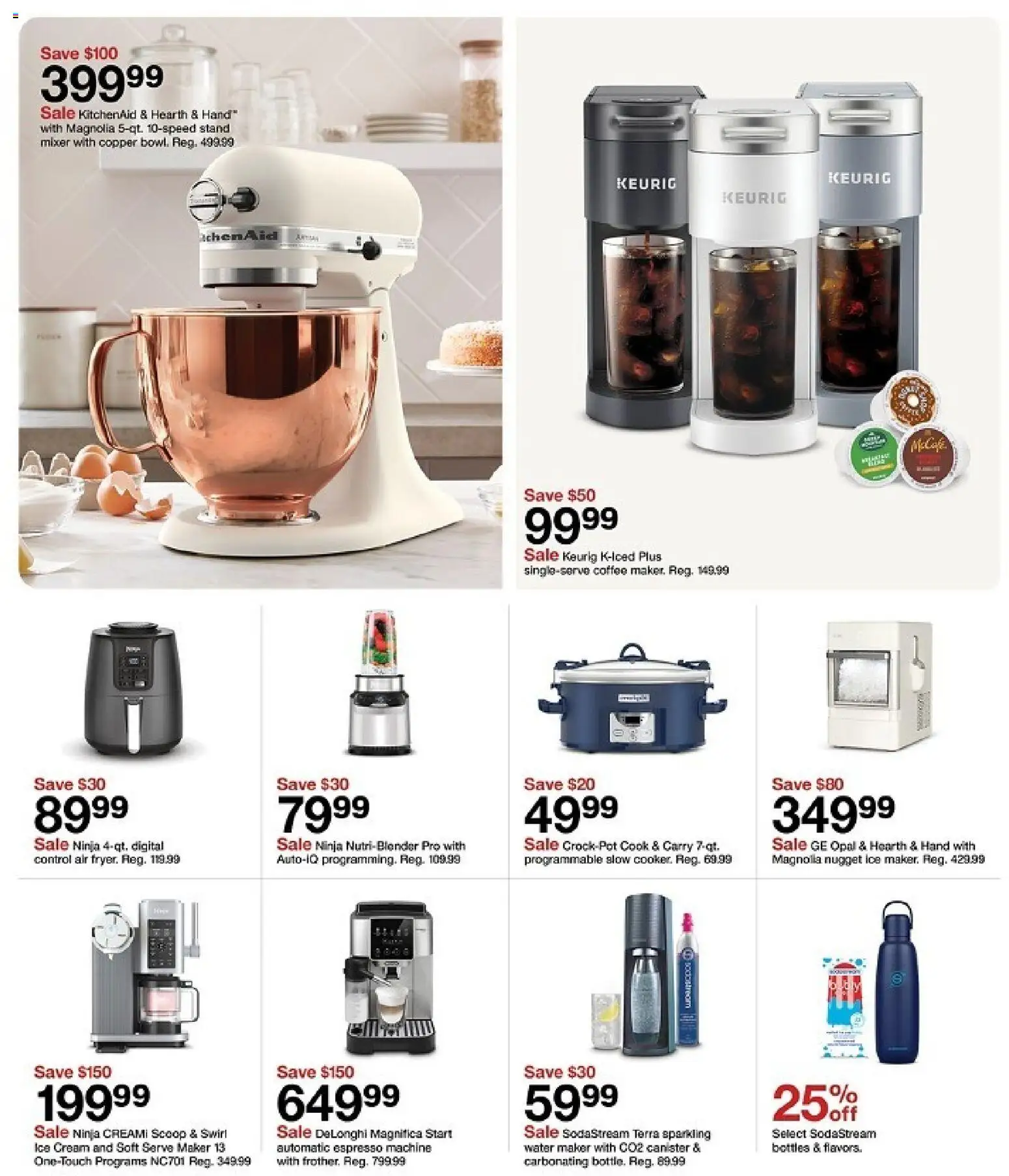 Target Weekly Ad - valid from 12.04.2026 | Page: 14 | Products: Coffee, Cream, Ice cream, Water