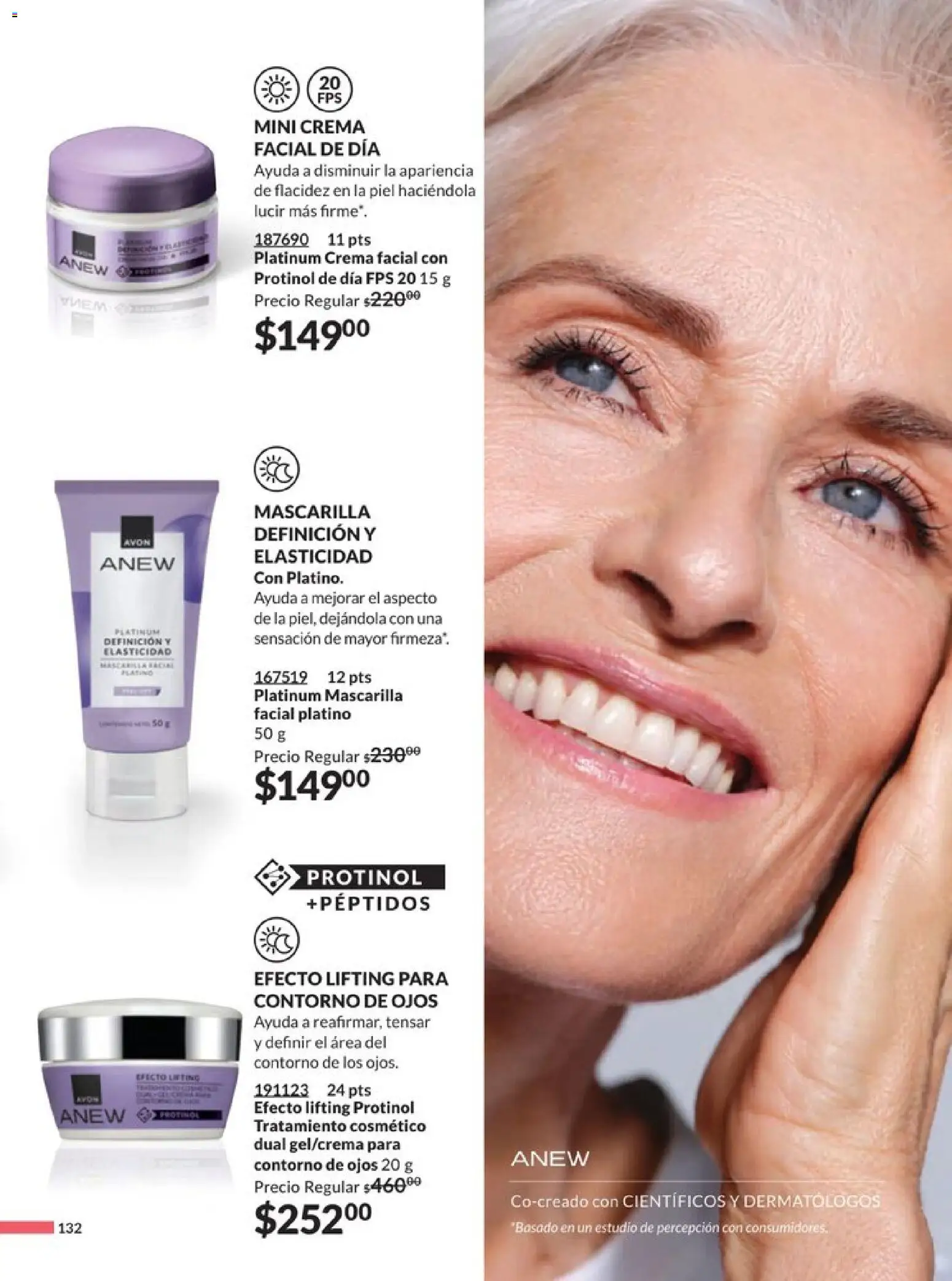 Nuevas ofertas de AVON válidas en toda la República Mexicana desde el 20.12.2025. ¡Encuentra las mejores ofertas en AVON campaña 1 2026! | Página: 139 | Productos: Contorno de ojos, Crema, Contorno, Mascarilla