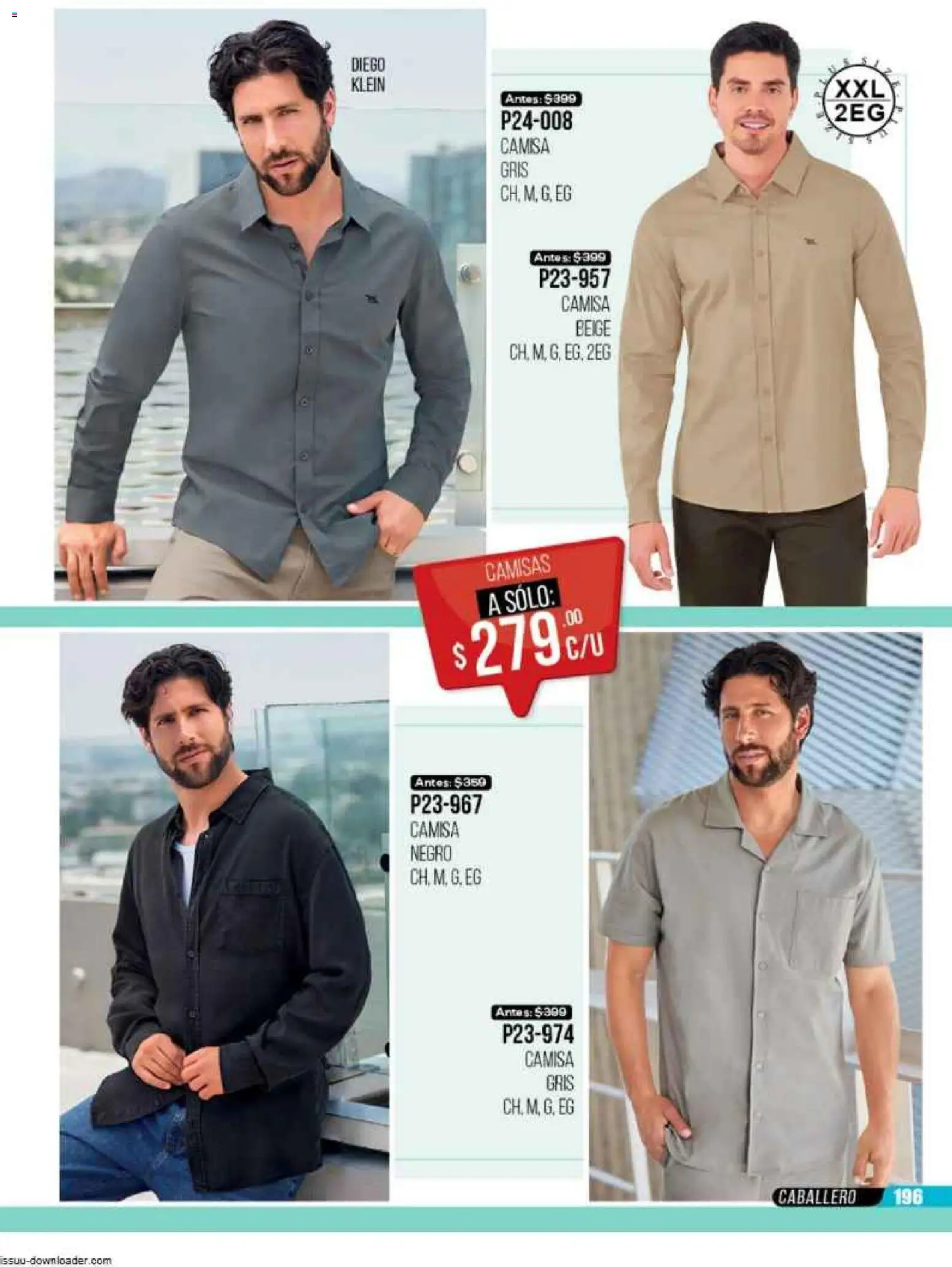 Nuevas ofertas de Cklass válidas en toda la República Mexicana desde el 31.10.2025. ¡Encuentra las mejores ofertas en Cklass catálogo Super Rebajas Ropa! | Página: 199 | Productos: Camisa