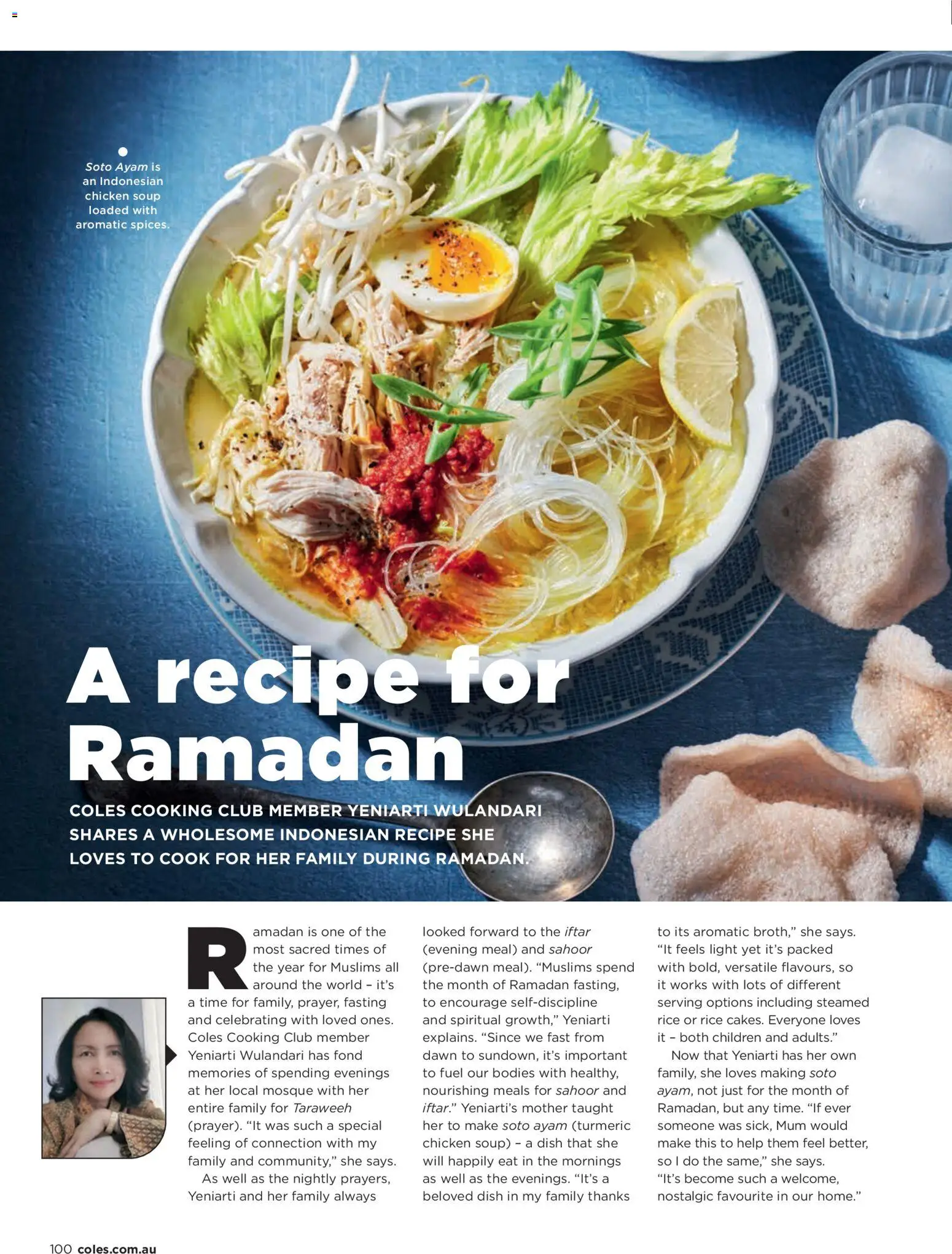 Coles catalogue - valid from 05.03.2026 | Page: 100 | Products: Chicken, Rice, Spices, Soup