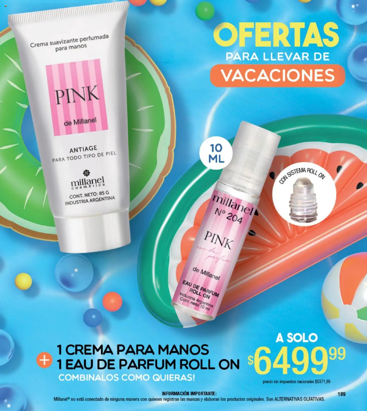 Millanel - Catálogo │ válido desde el 05.01.2026 | Página: 189 | Productos: Suavizante, Crema