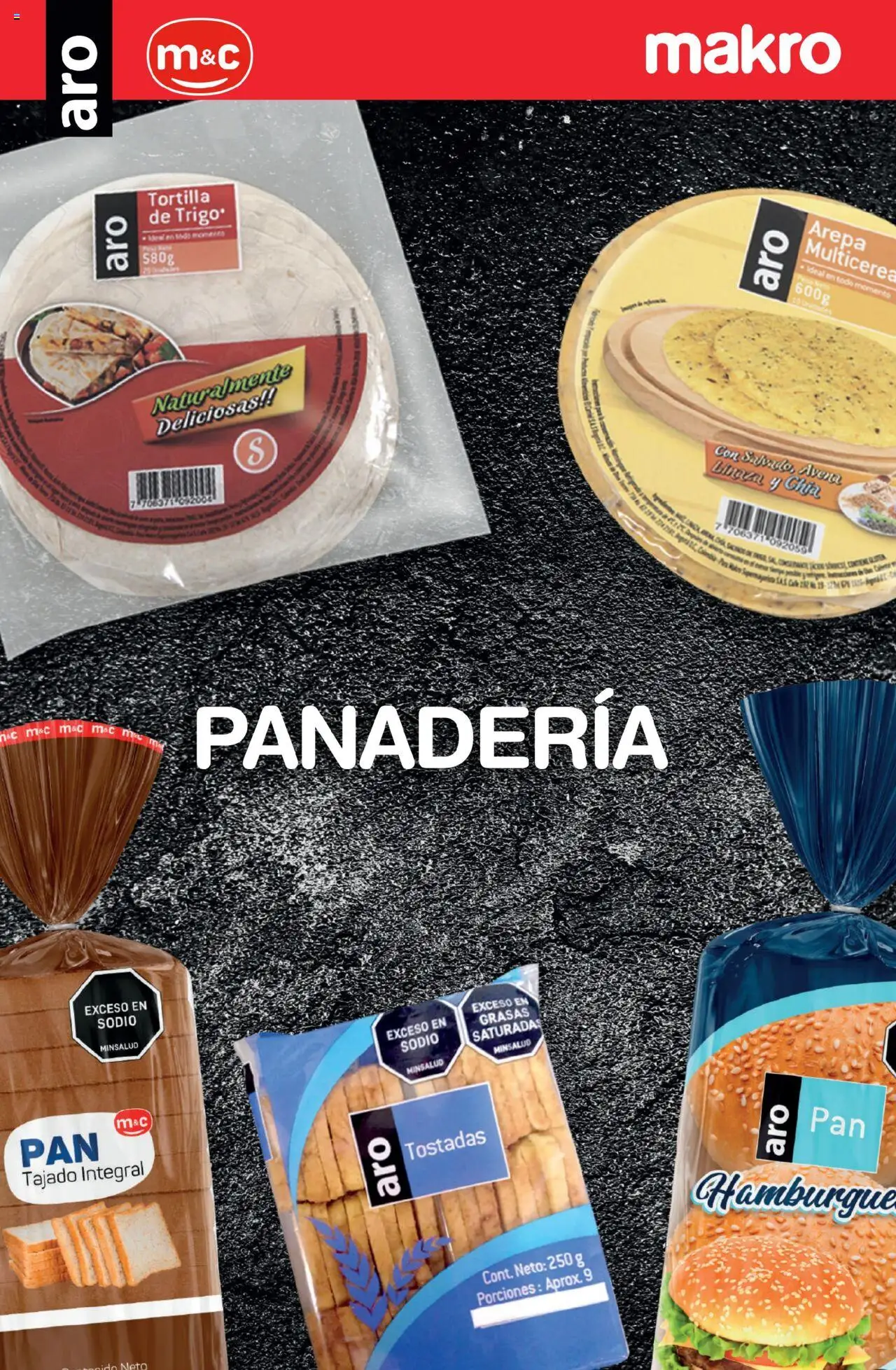 Makro revista - valida desde el 16.04.2025 | Página: 24 | Productos: Arepa, Avena, Panadería