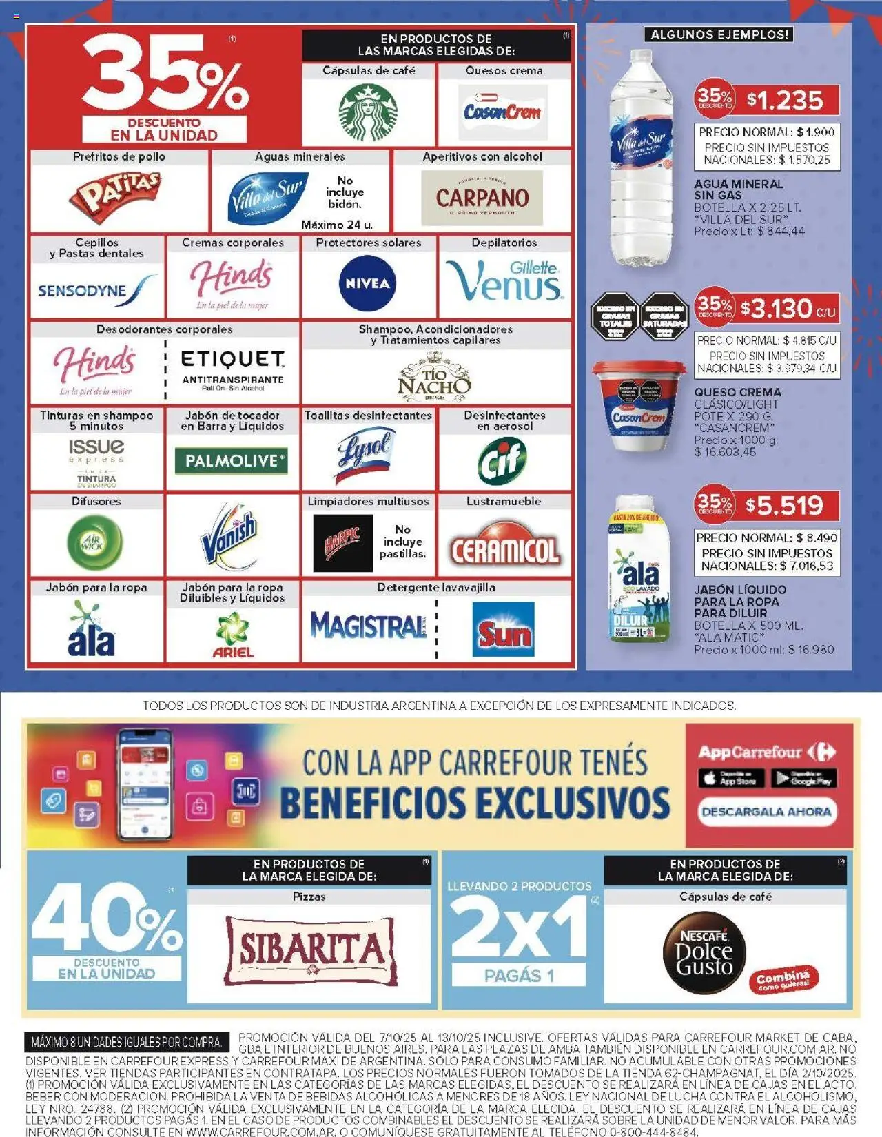 Carrefour Market catálogo │ válido desde el 07.10.2025 | Página: 7 | Productos: Sobre, Jabón, Antitranspirante, Crema