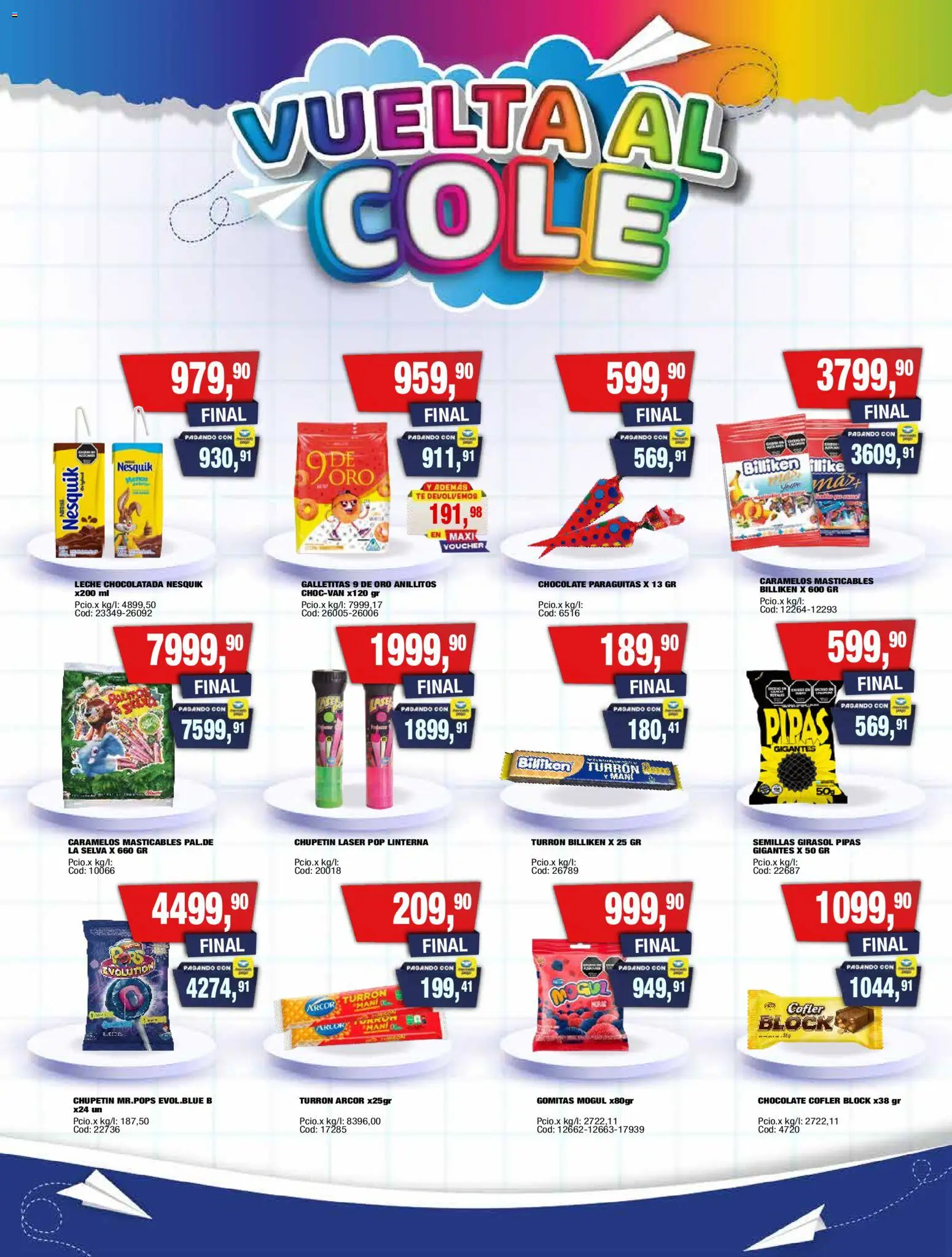 Maxiconsumo ofertas │ válido desde el 23.02.2026 | Página: 12 | Productos: Leche, Chocolate, Turrón, Té