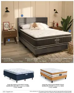 Vista previa de Coppel catálogo Regalos A Lo Grande, nuevo folleto de la tienda, válido en México a partir del 01.12.2025 | Página: 102 | Productos: Juego, Cama, Colchón, Buró