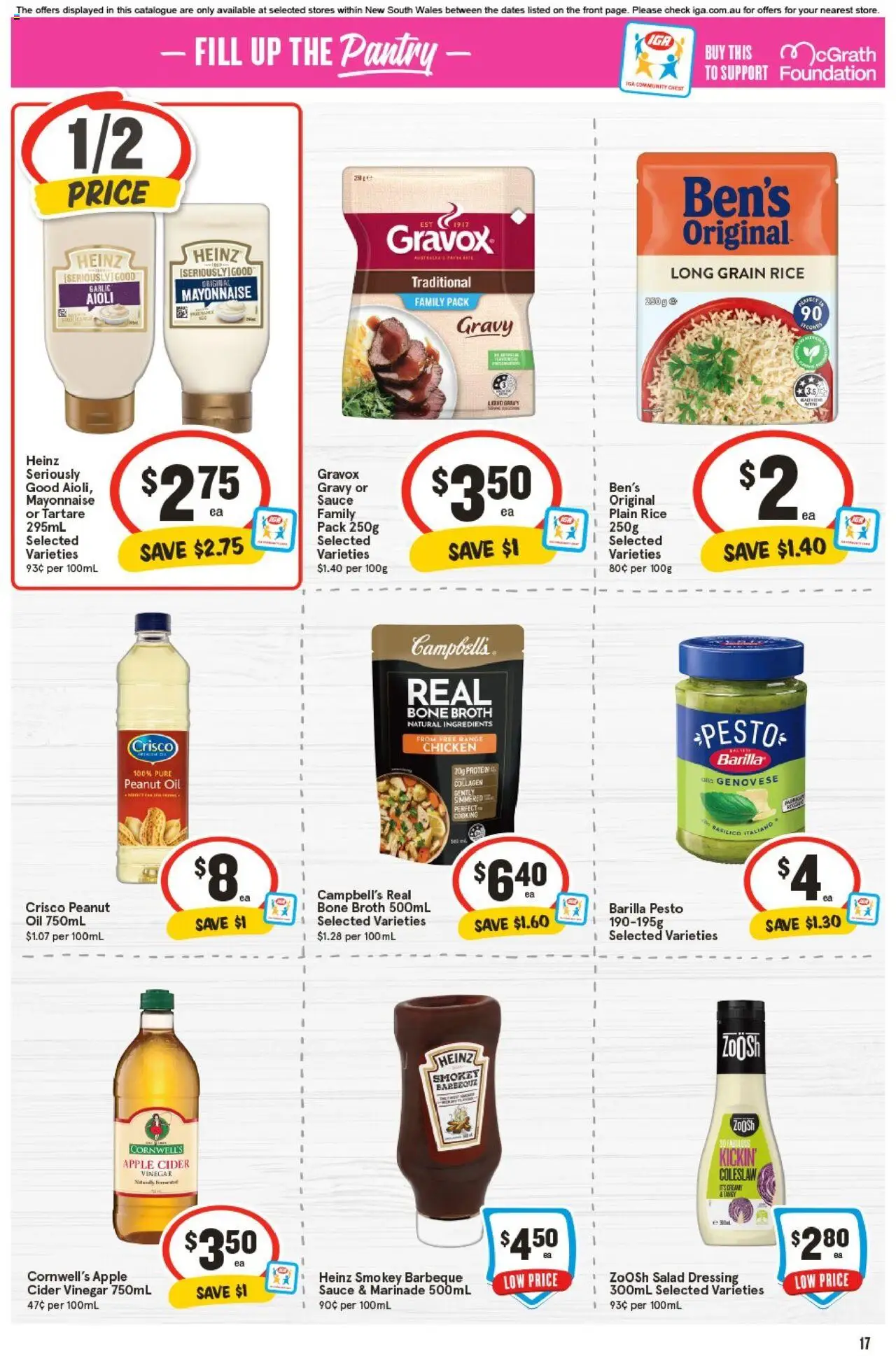 IGA catalogue - valid from 10.09.2025 | Page: 18 | Products: Oil, Sauce, Vinegar, Foundation