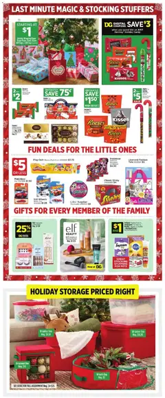 Preview of Dollar General weekly ads valid from 21.12.2025 | Page: 4 | Products: Press, Box, Dog Food, Bag