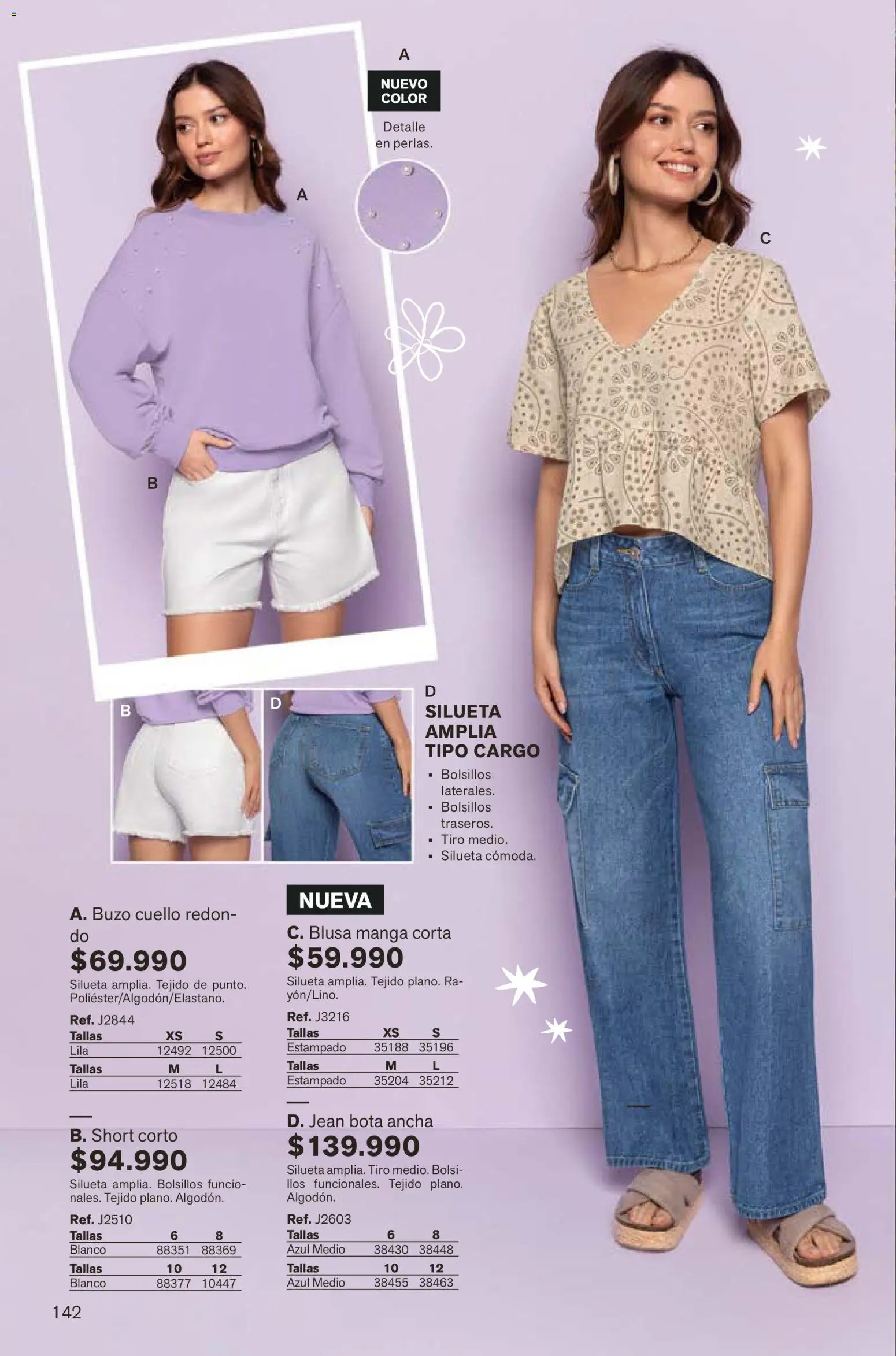 Leonisa revista - valida desde el 07.12.2025 | Página: 142 | Productos: Short, Buzo, Cuello, Blusa