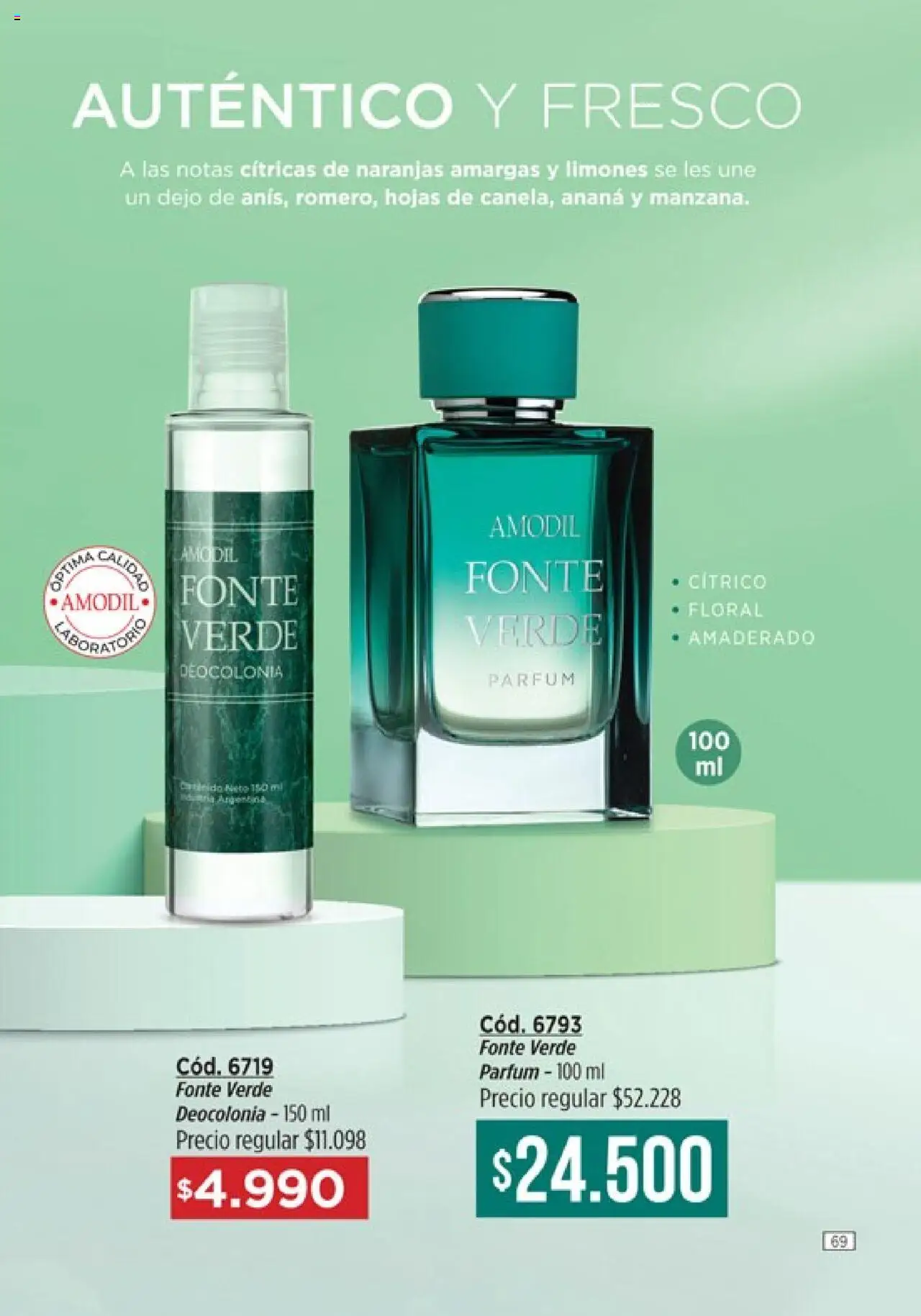 Catálogo Amodil Campaña 16 │ válido desde el 01.10.2025 | Página: 69 | Productos: Ananá, Naranjas