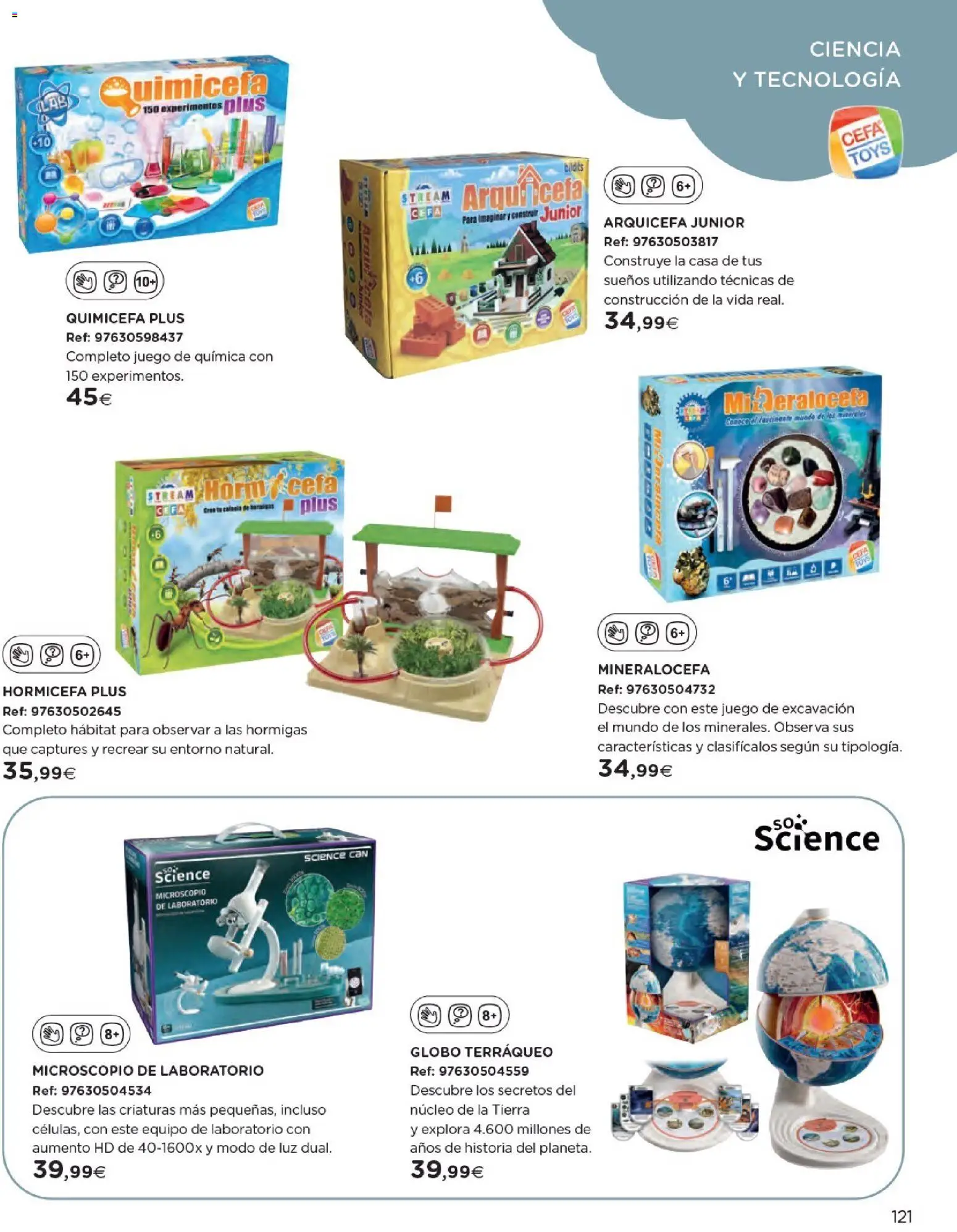 Nuevas ofertas de El Corte Inglés válidas en toda la República Mexicana desde el 27.10.2025. ¡Encuentra las mejores ofertas en El Corte Inglés catálogo Juguetes! | Página: 121 | Productos: Juego