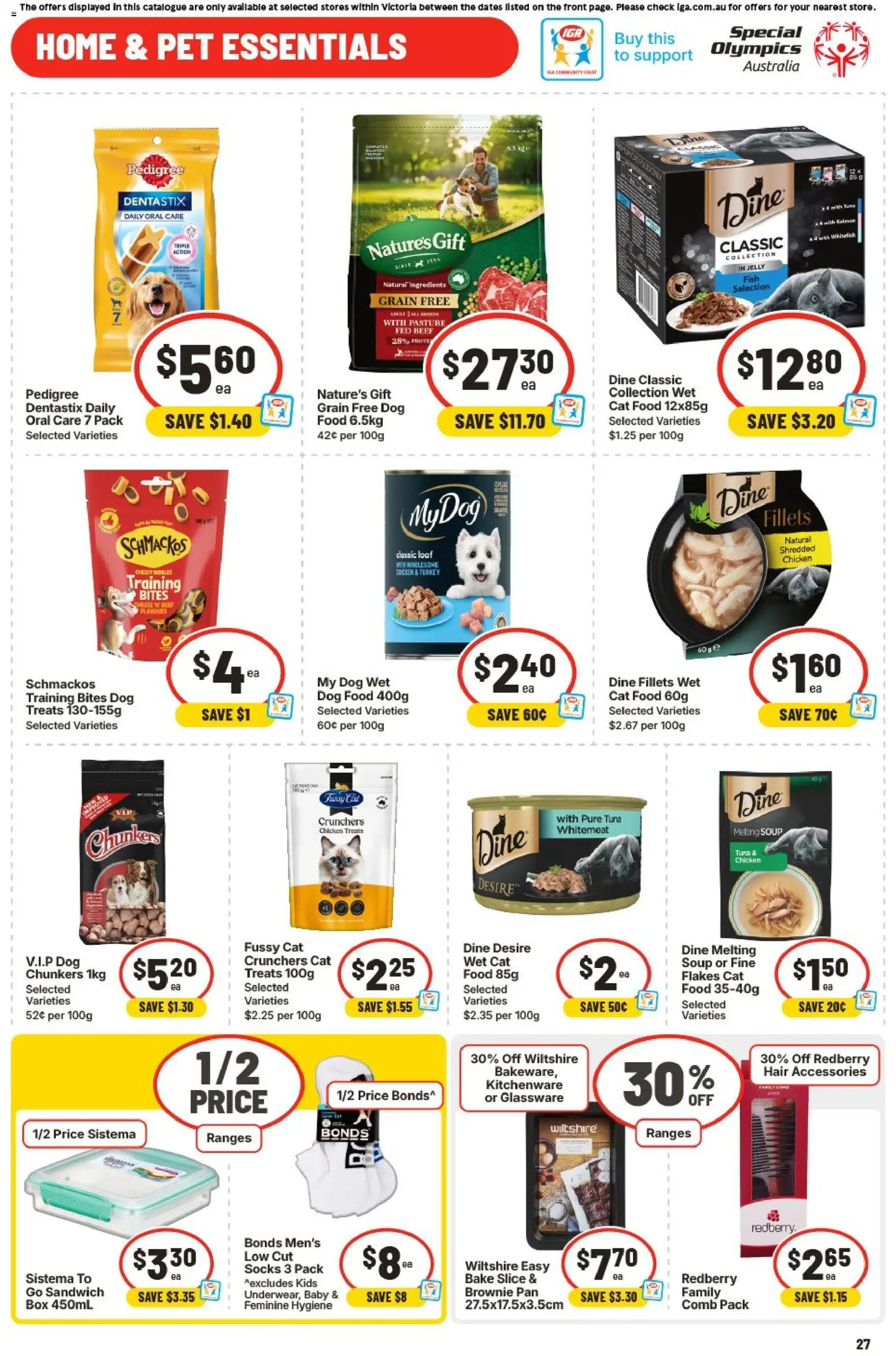 Ritchies catalogue - valid from 29.04.2026 | Page: 27 | Products: Box, Glassware, Dog food, Socks
