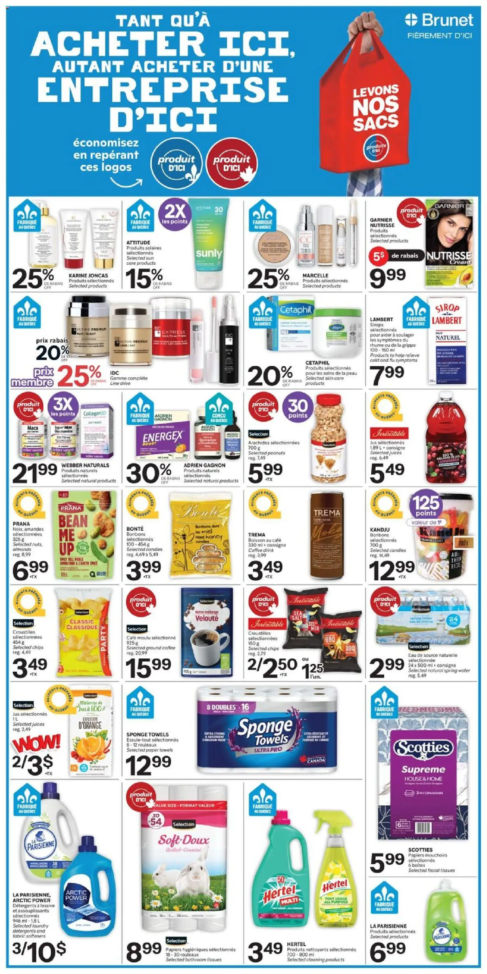 Brunet flyer valid from 25.12.2025 | Page: 9 | Products: Candies, Chips, Sponge, Coffee