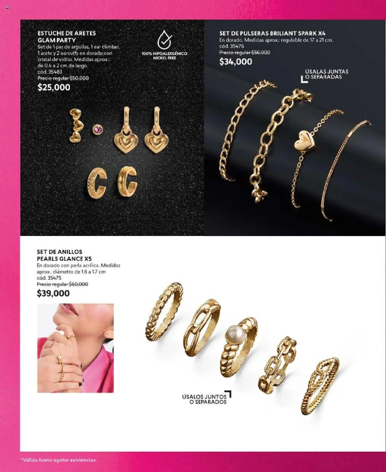 CyZone revista - valida desde el 05.05.2025 | Página: 64 | Productos: Estuche, Aretes