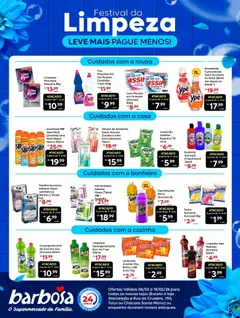 Barbosa Supermercados - Ofertas Limpeza e Perfumaria - Pré-Visualização do folheto da loja Barbosa Supermercados, válido de 06.02.2026 | Página: 2