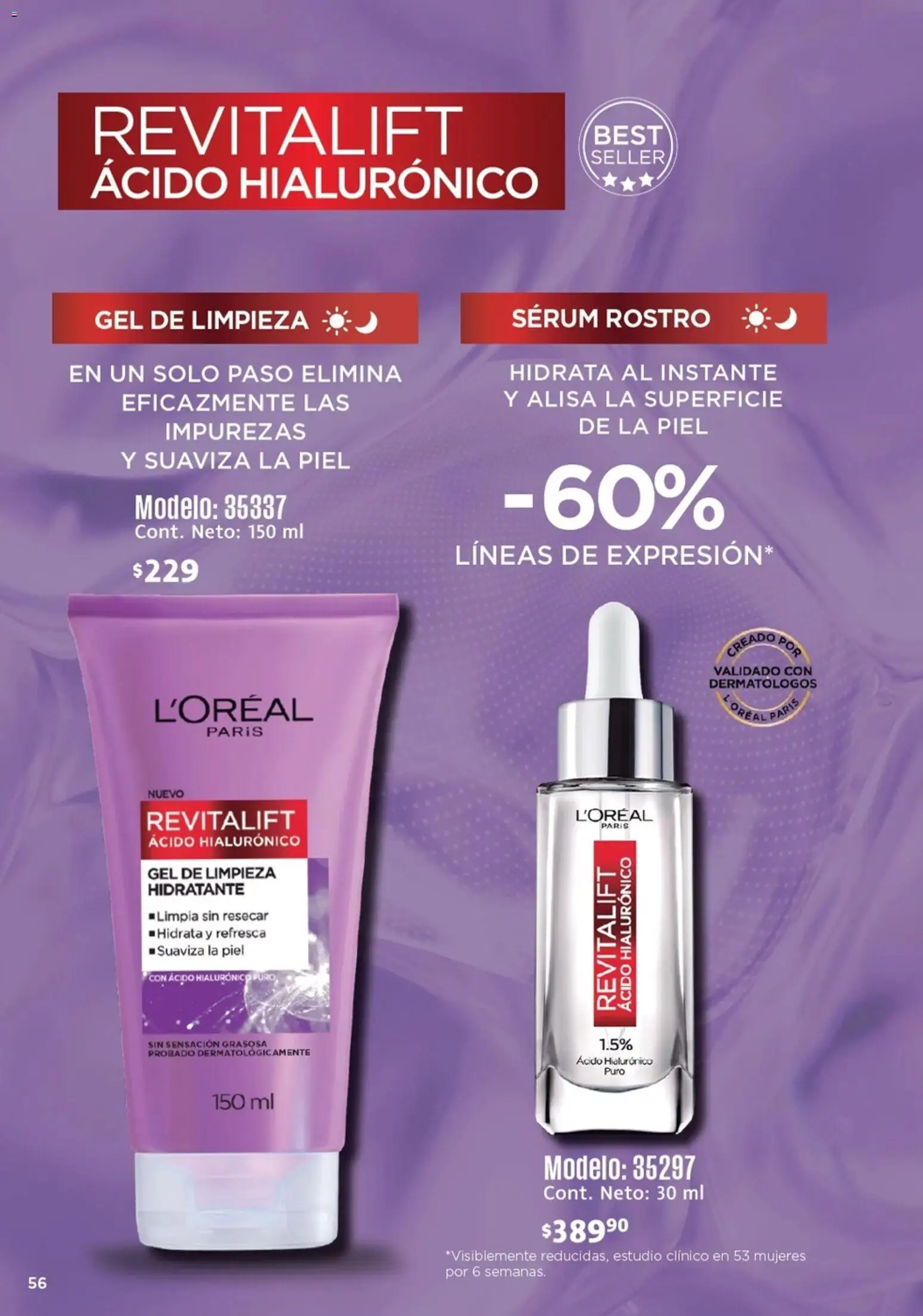 Nuevas ofertas de Ilusión válidas en toda la República Mexicana desde el 01.03.2026. ¡Encuentra las mejores ofertas en Ilusión catálogo Marcas Amigas! | Página: 58 | Productos: Serum