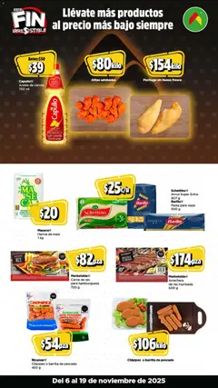 Vista previa de Bodega Aurrerá Buen Fin , nuevo folleto de la tienda, válido en México a partir del 06.11.2025 | Página: 5 | Productos: Maíz, Arroz, Res, Pasta