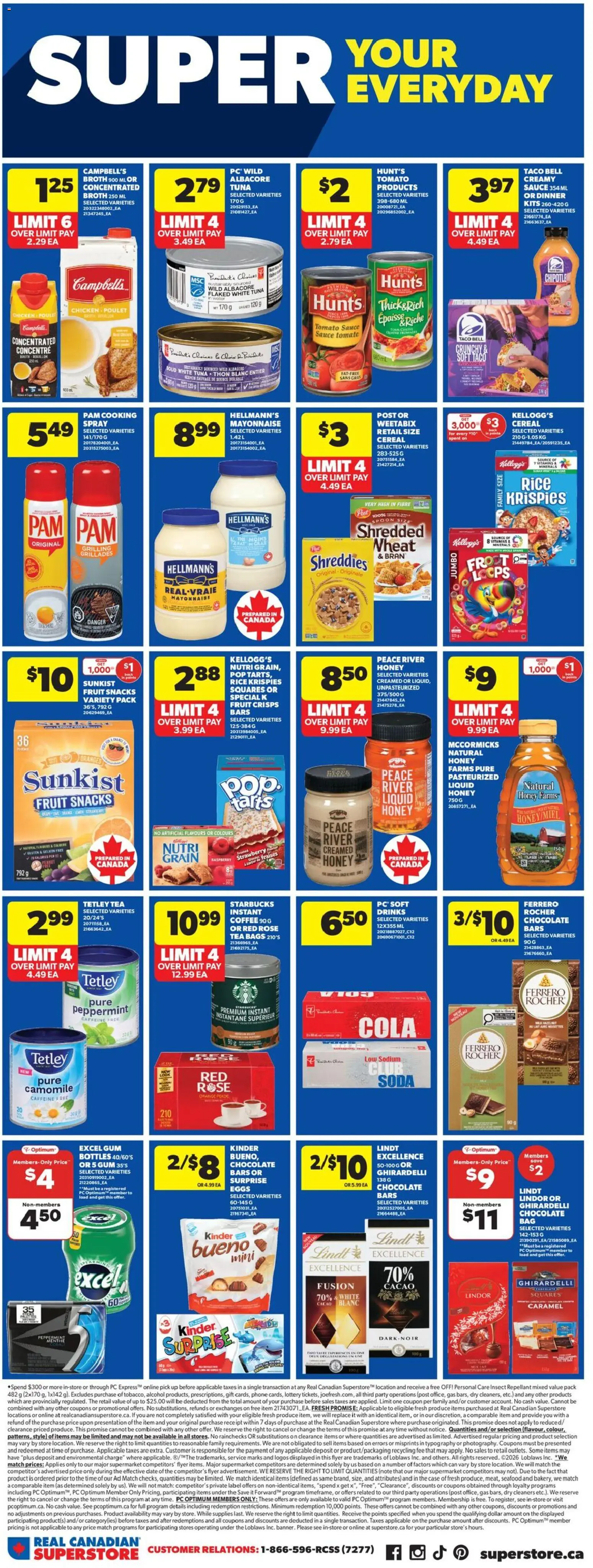 Real Canadian Superstore flyer valid from 23.04.2026 | Page: 17 | Products: Rice, Phone, Case, Chocolate