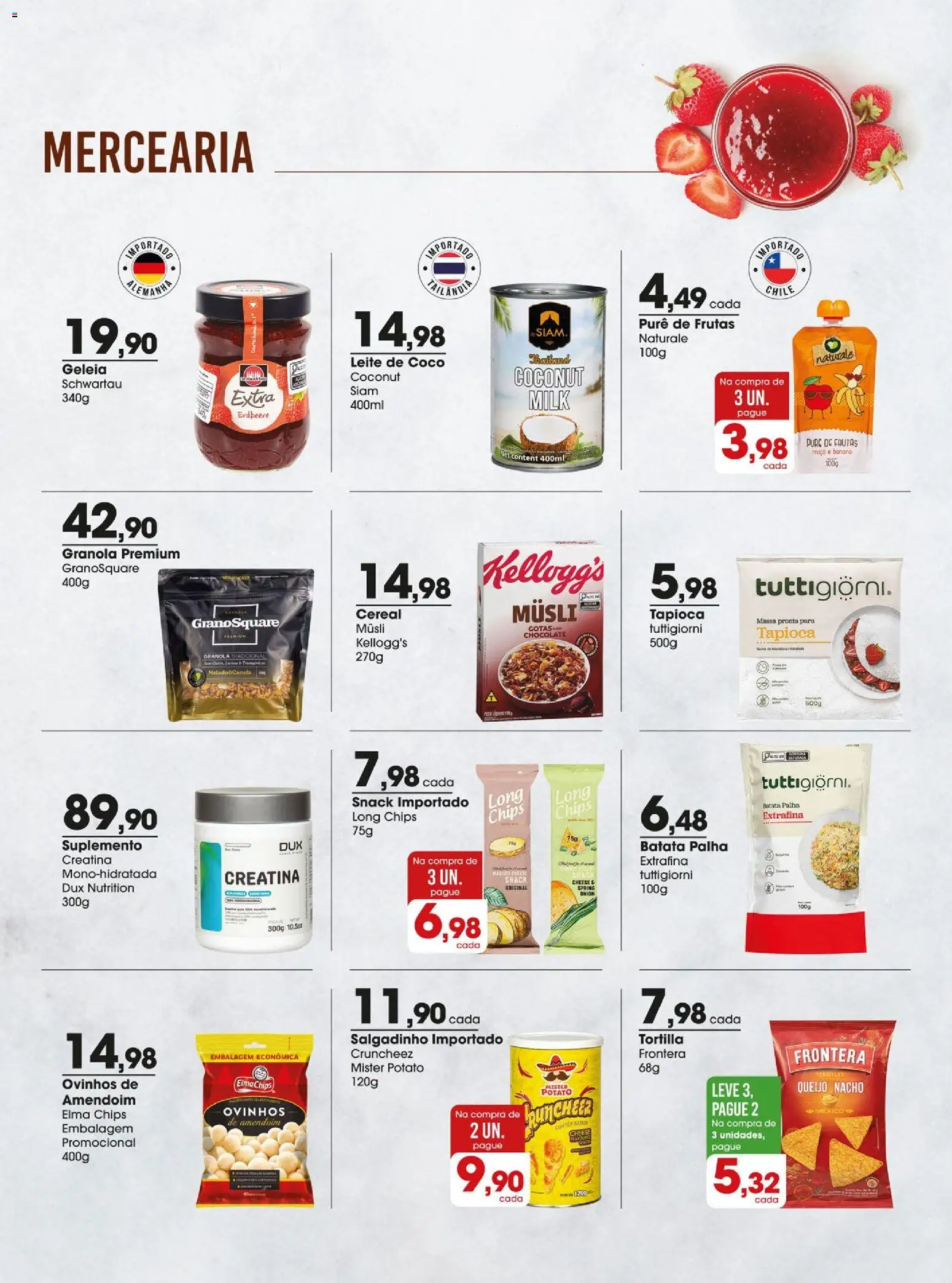 Zaffari Folheto - válido de 04.11.2025 | Página: 6 | Produtos: Coco, Amendoim, Batata palha, Batata