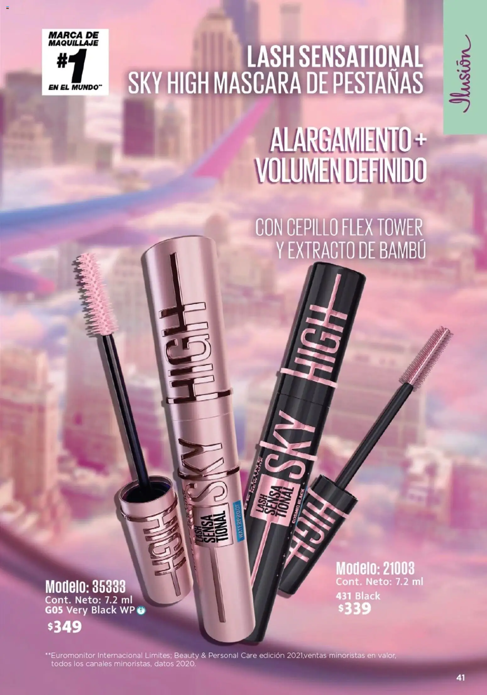 Nuevas ofertas de Ilusión válidas en toda la República Mexicana desde el 01.03.2026. ¡Encuentra las mejores ofertas en Ilusión catálogo Marcas Amigas! | Página: 43 | Productos: Cepillo, Máscara, Máscara de pestañas, Maquillaje