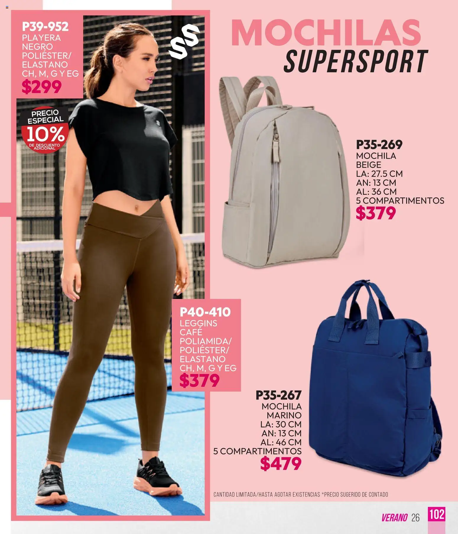 Nuevas ofertas de Cklass válidas en toda la República Mexicana desde el 28.04.2026. ¡Encuentra las mejores ofertas en Cklass catálogo Sportweek! | Página: 103 | Productos: Mochila, Café, Playera