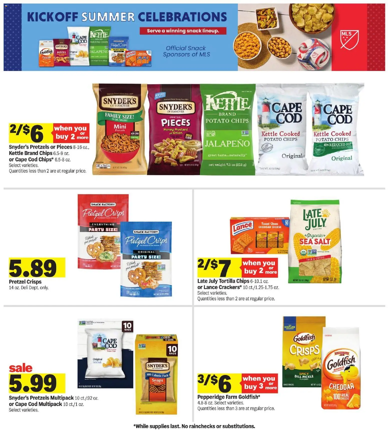 Meijer Weekly Ad - MI - valid from 29.04.2026 | Page: 42 | Products: Cheese, Salt, Dill, Onion