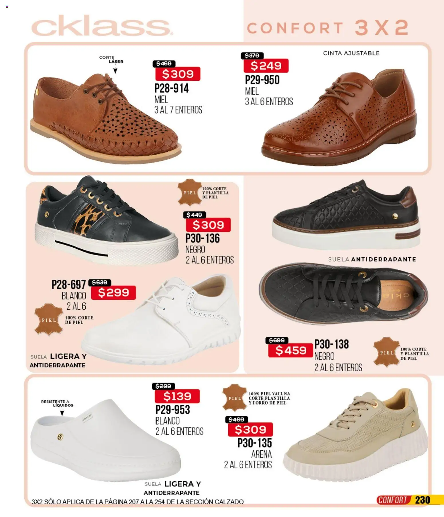 Nuevas ofertas de Cklass válidas en toda la República Mexicana desde el 16.02.2026. ¡Encuentra las mejores ofertas en Cklass catálogo Remate Ropa! | Página: 364 | Productos: Cinta