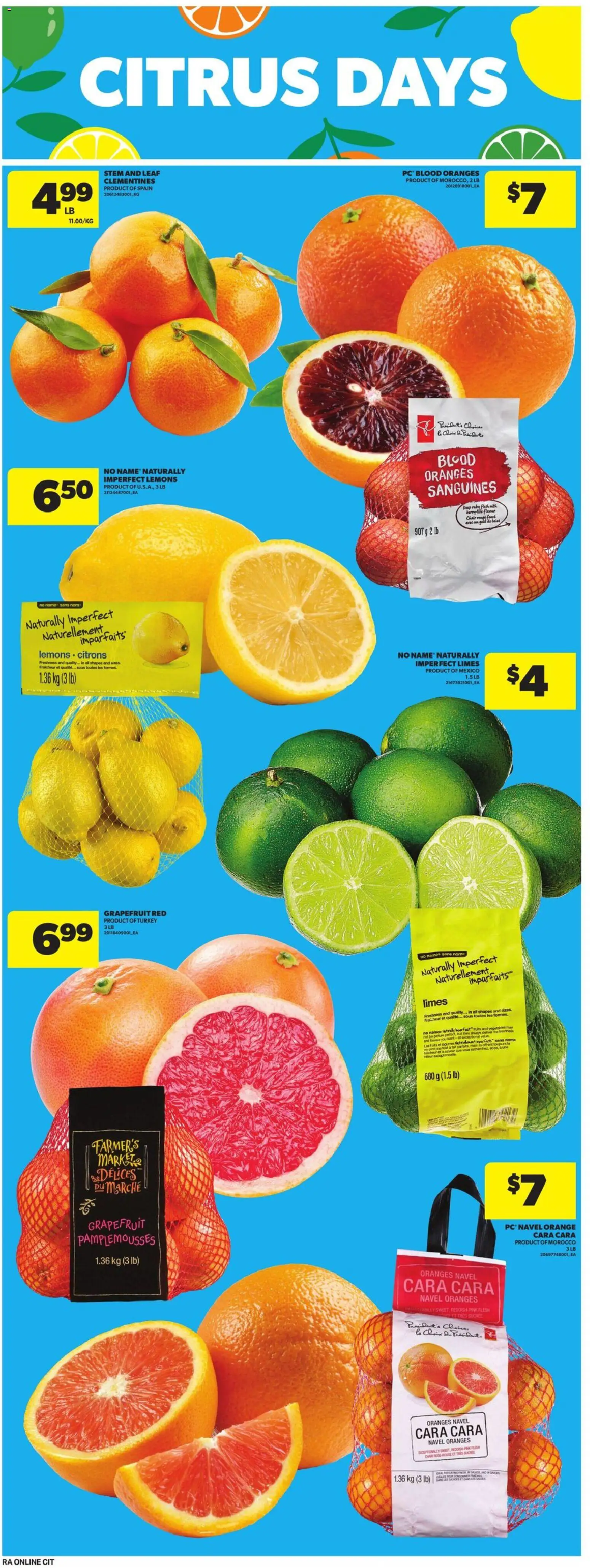 Atlantic Superstore flyer valid from 29.01.2026 | Page: 17 | Products: Turkey, Oranges