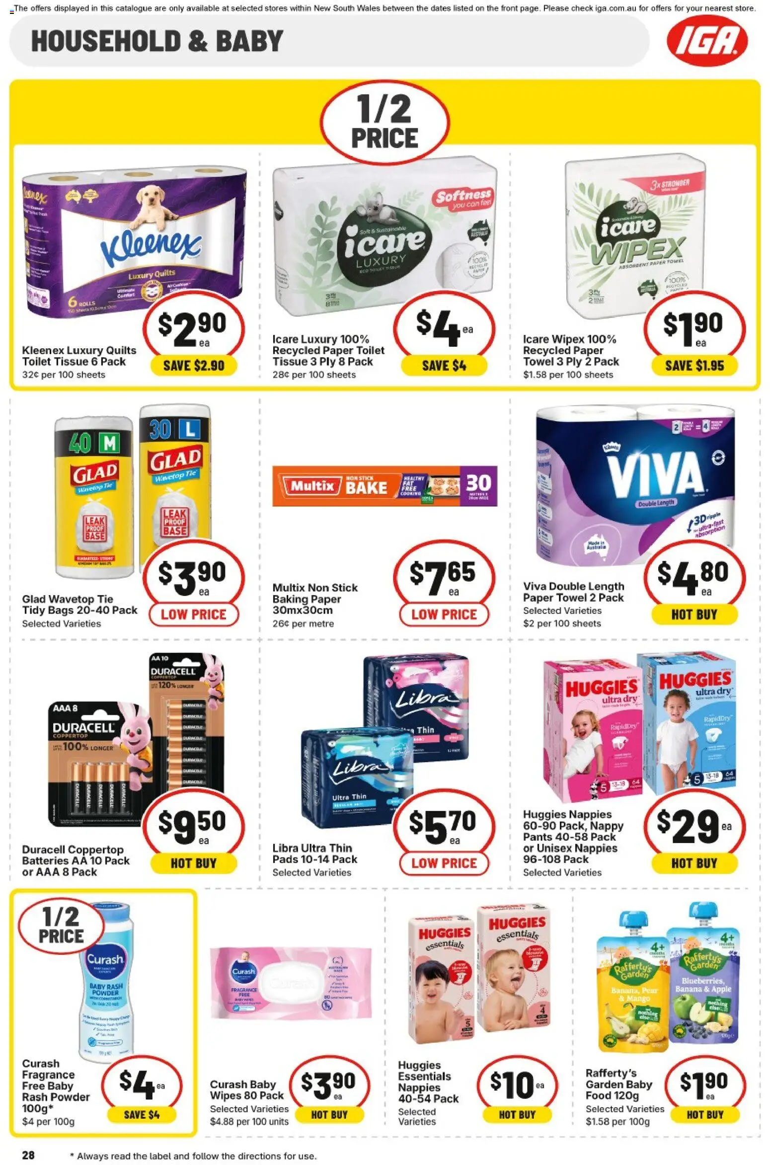 IGA catalogue - valid from 24.12.2025 | Page: 31 | Products: Toilet, Fragrance, Mango, Batteries