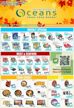 Preview of Oceans flyer - Mississauga from shop Oceans valid from 17.10.2025