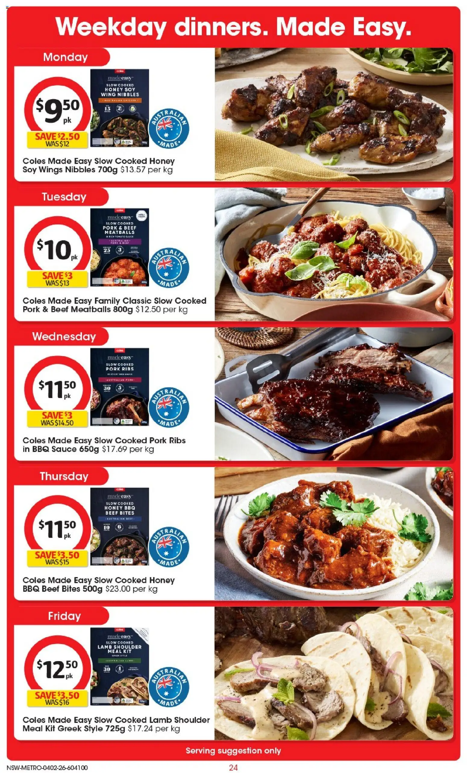 Coles catalogue - valid from 04.02.2026 | Page: 24 | Products: BBQ Sauce, Honey, Pork, Sauce