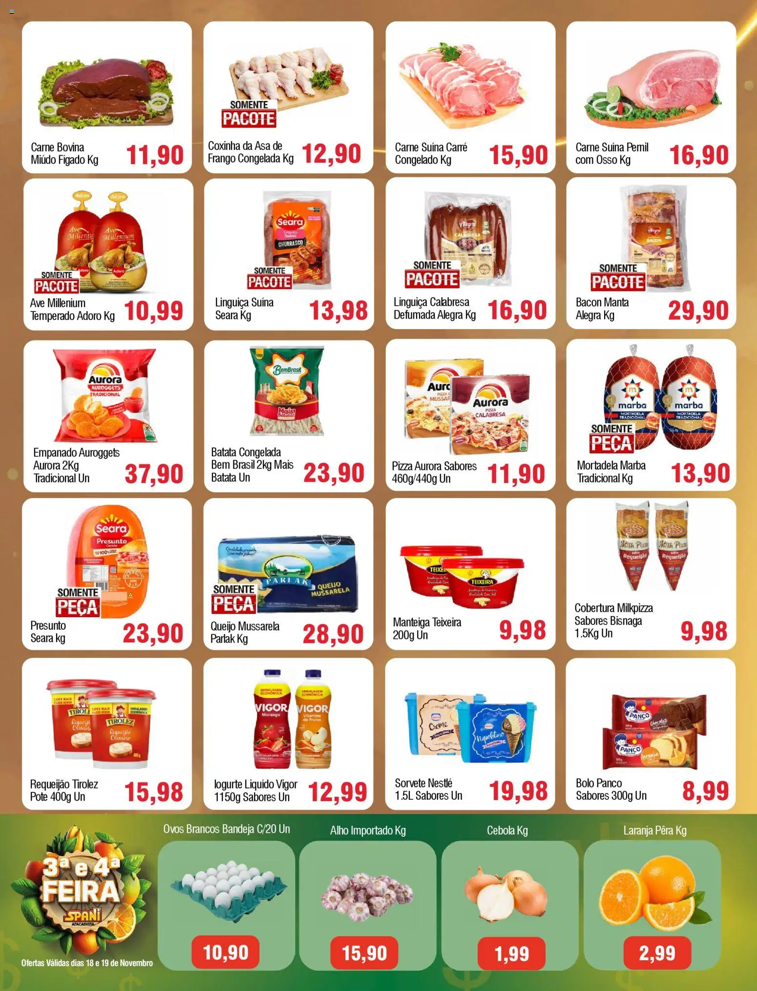 Spani Atacadista Folheto - válido de 18.11.2025 | Página: 2 | Produtos: Pera, Manteiga, Queijo, Batata