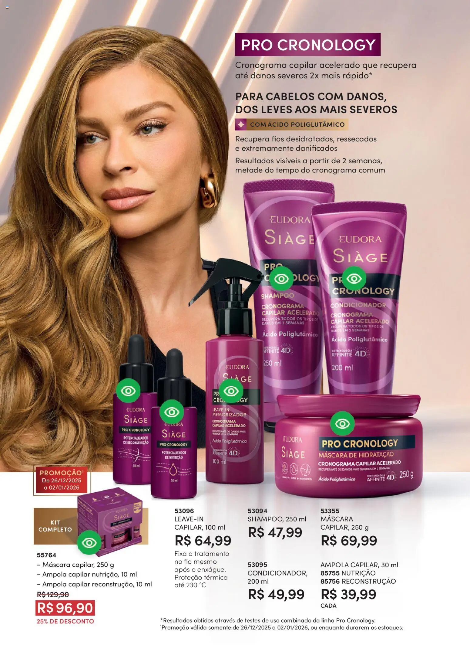 Eudora Folheto - válido de 17.12.2025 | Página: 37 | Produtos: Shampoo, Condicionador